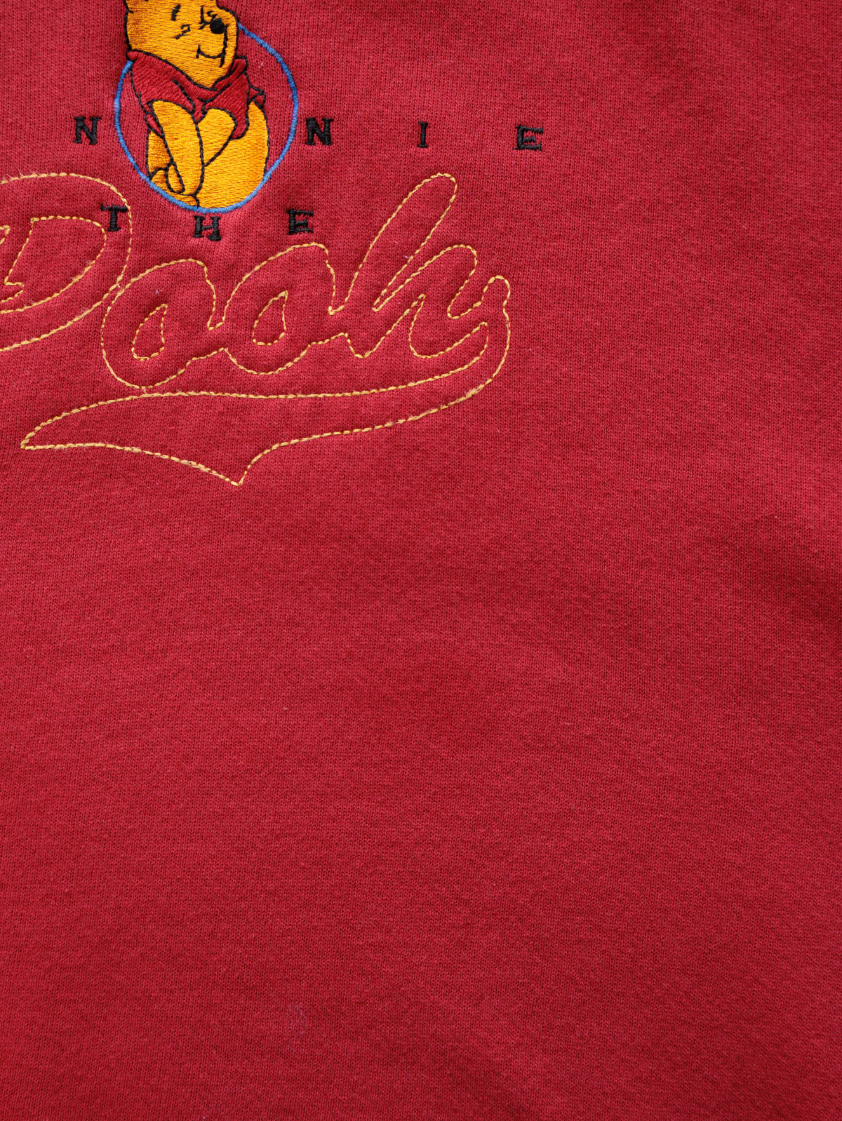 Vintage 90s Red Winnie The Pooh Sweatshirt (L)