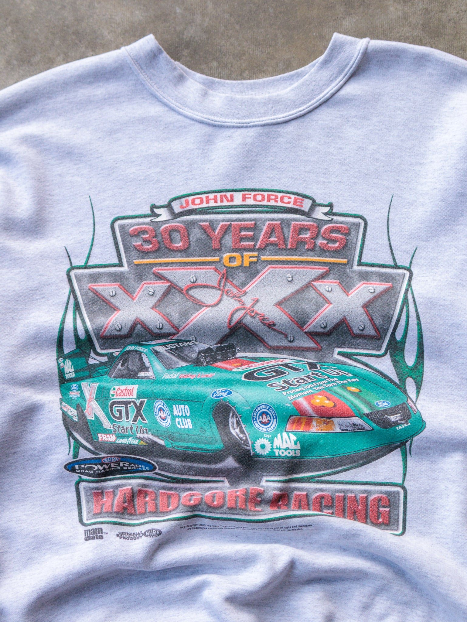 Vintage 2005 John Force Racing Sweatshirt (XL)