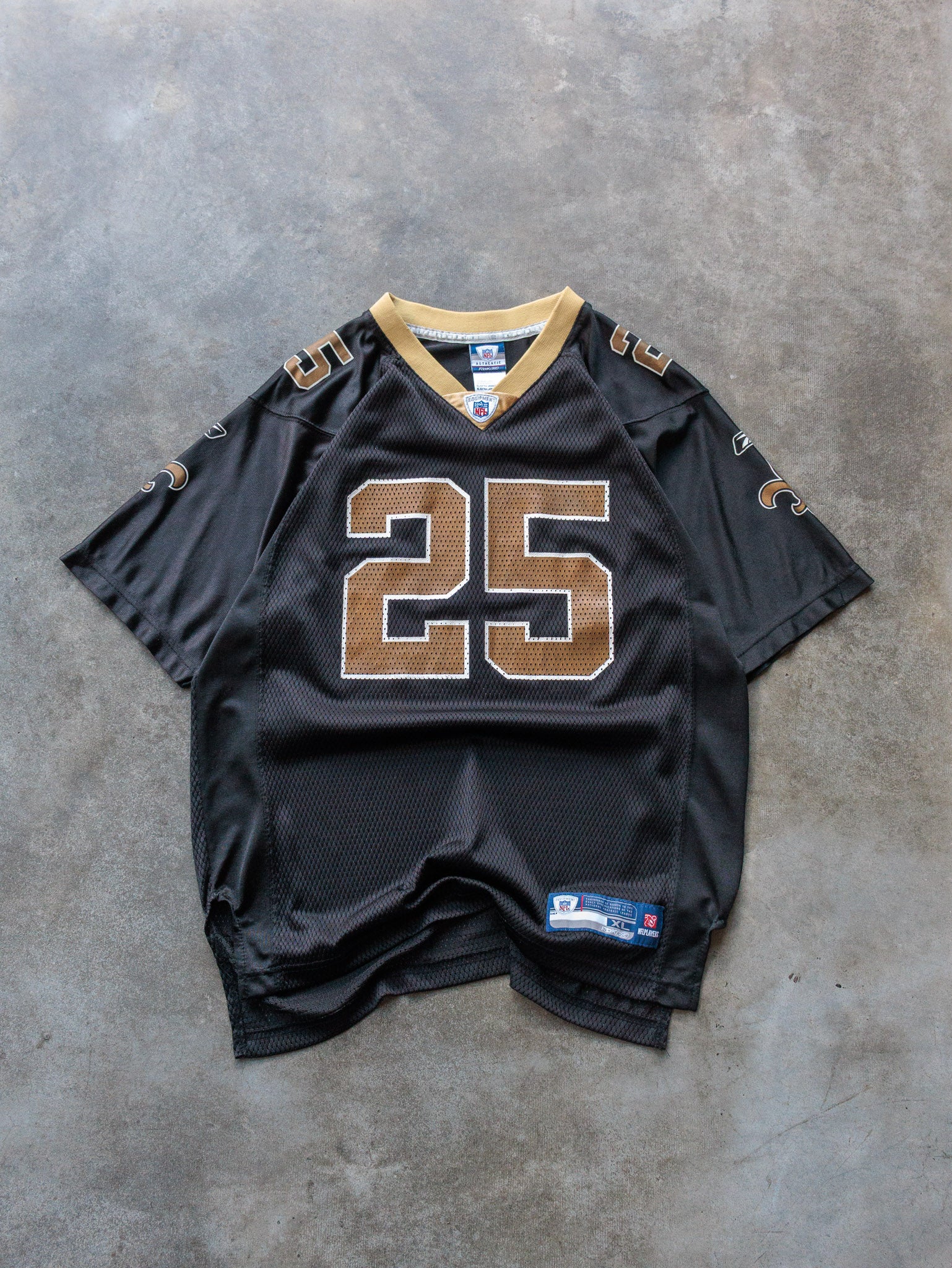 Vintage 00s Reebok New Orleans Saints Reggie Bush NFL Jersey (18-20Y)