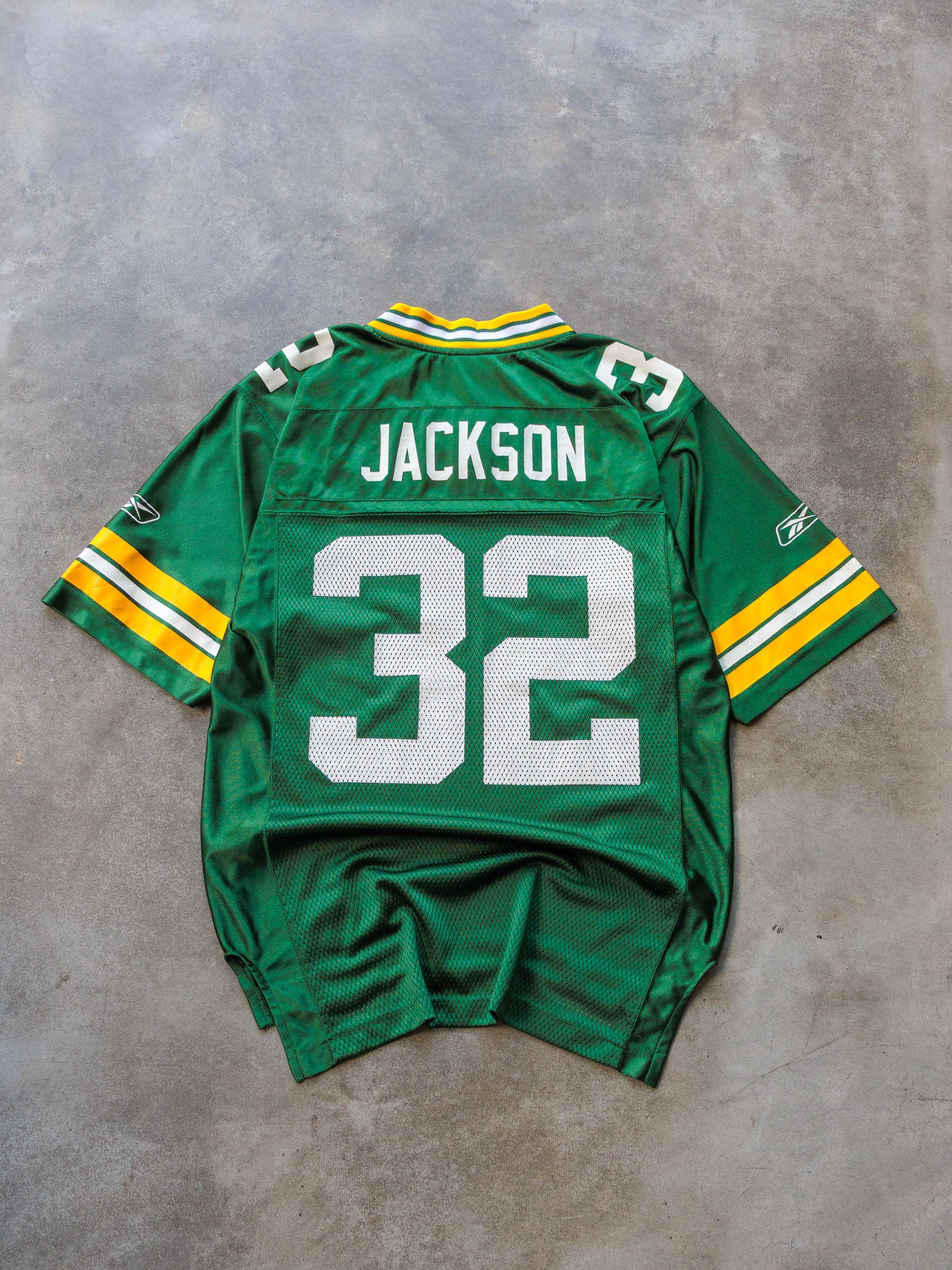 Vintage 00s Reebok Green Bay Packers Brandon Jackson NFL Jersey (S)