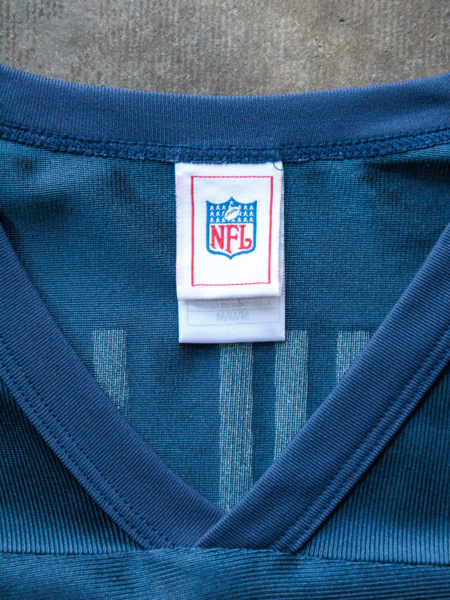 Vintage 00s Blue St. Louis Rams Marshall Faulk NFL Jersey (M)