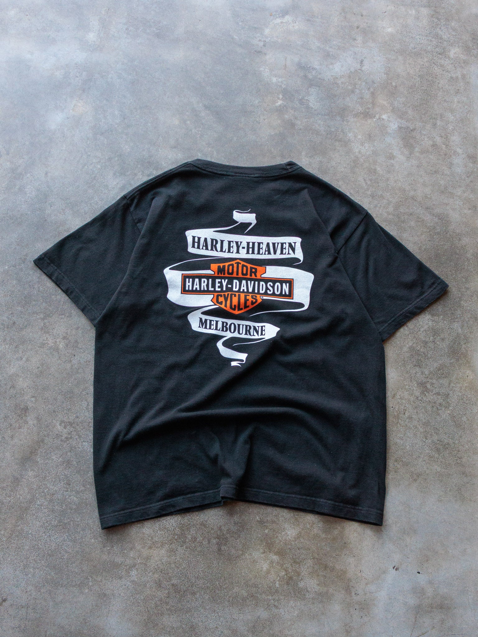 Vintage Harley-Davidson Australia Melbourne Sunset Tee (L)