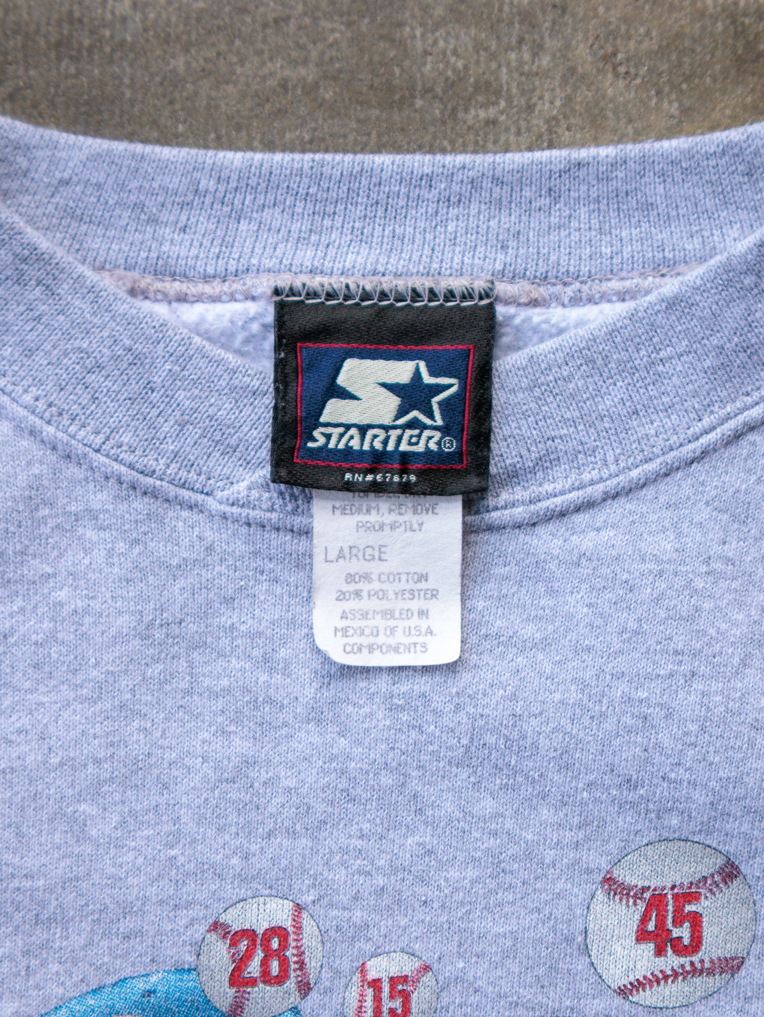 Vintage 1998 Starter Mark McGwire St. Louis Cardinals Sweatshirt (L)