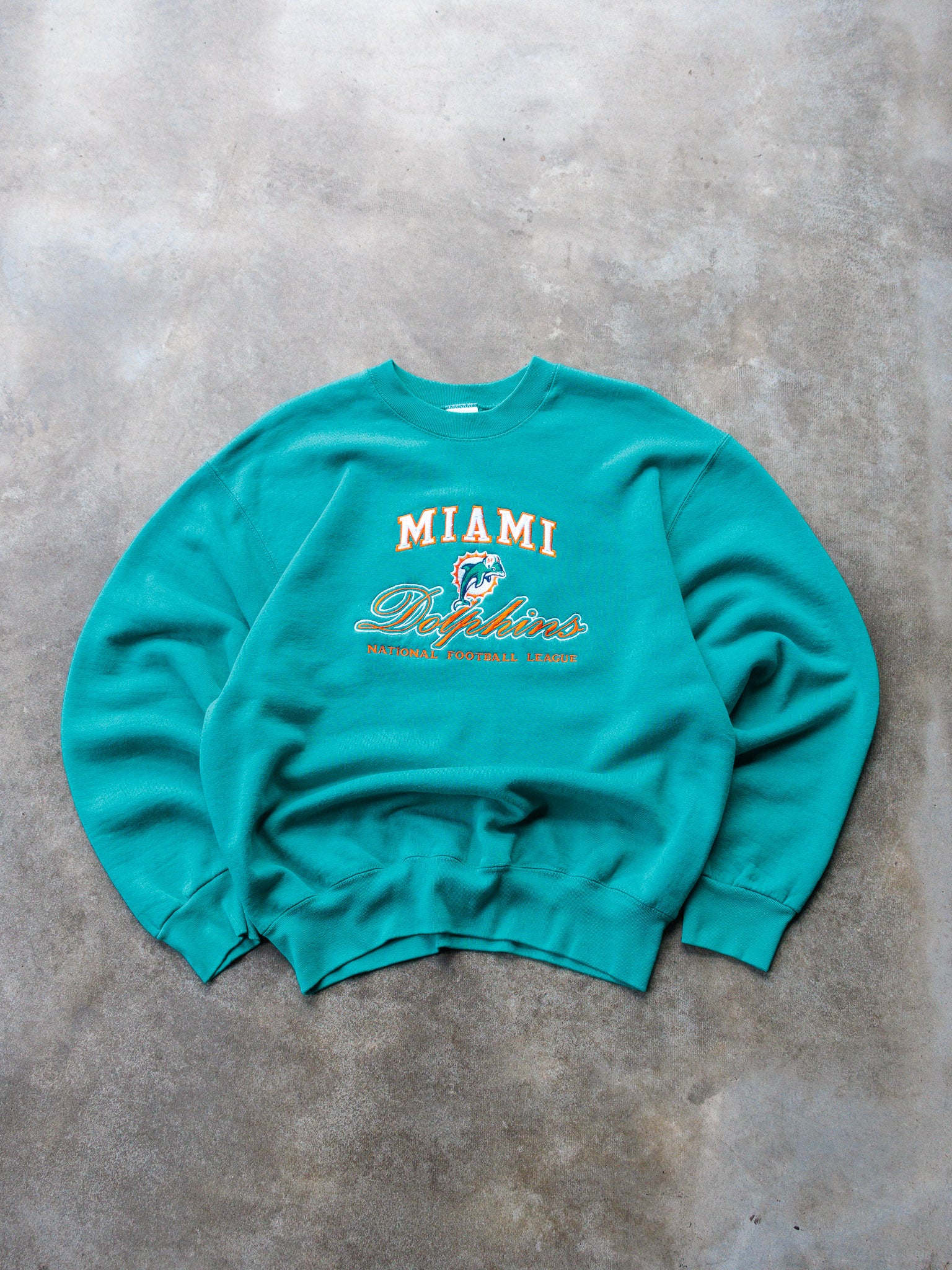 Vintage 90s Pro Player Miami Dolphins Sweatshirt (L)