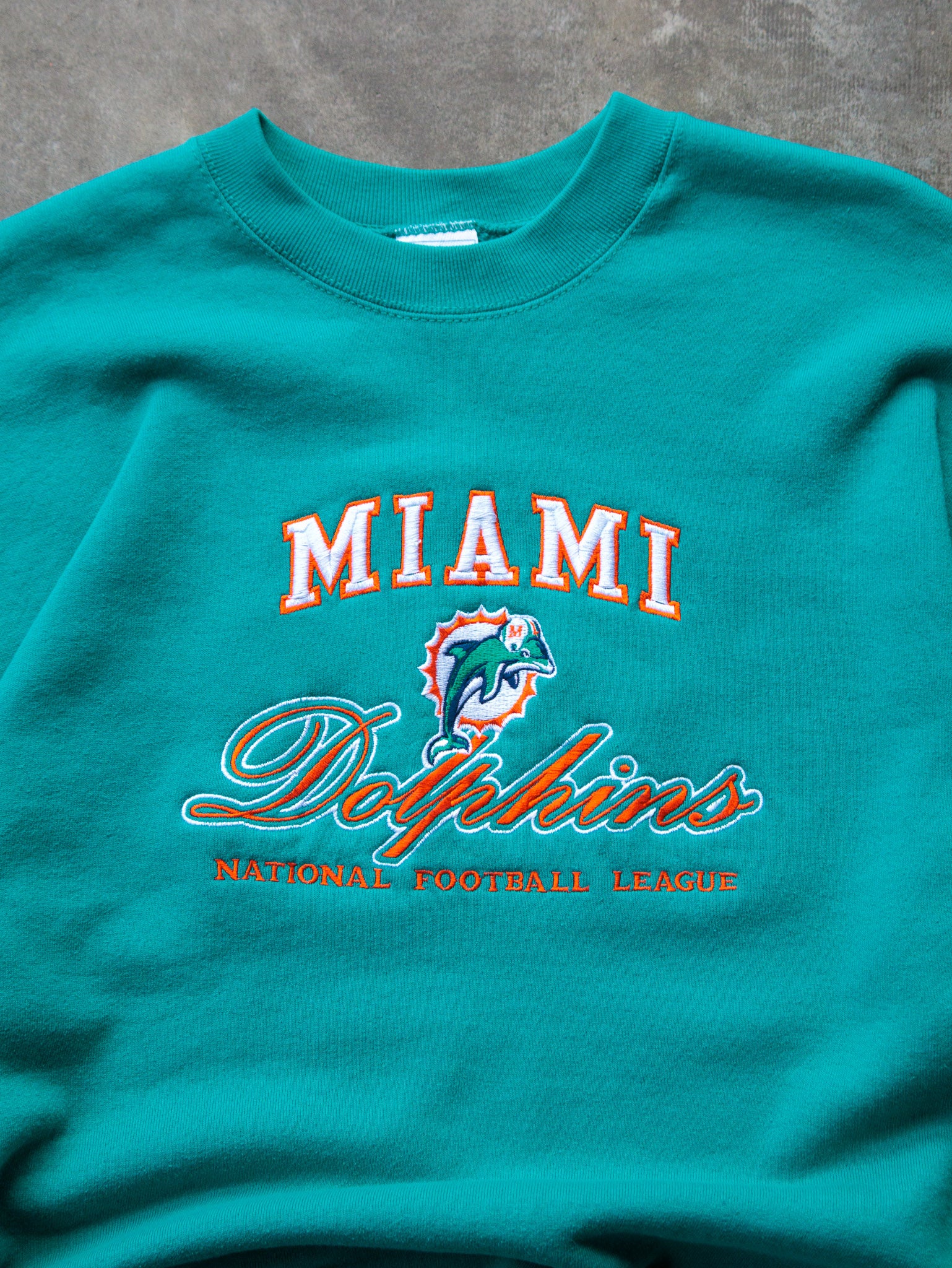 Vintage 90s Pro Player Miami Dolphins Sweatshirt (L)
