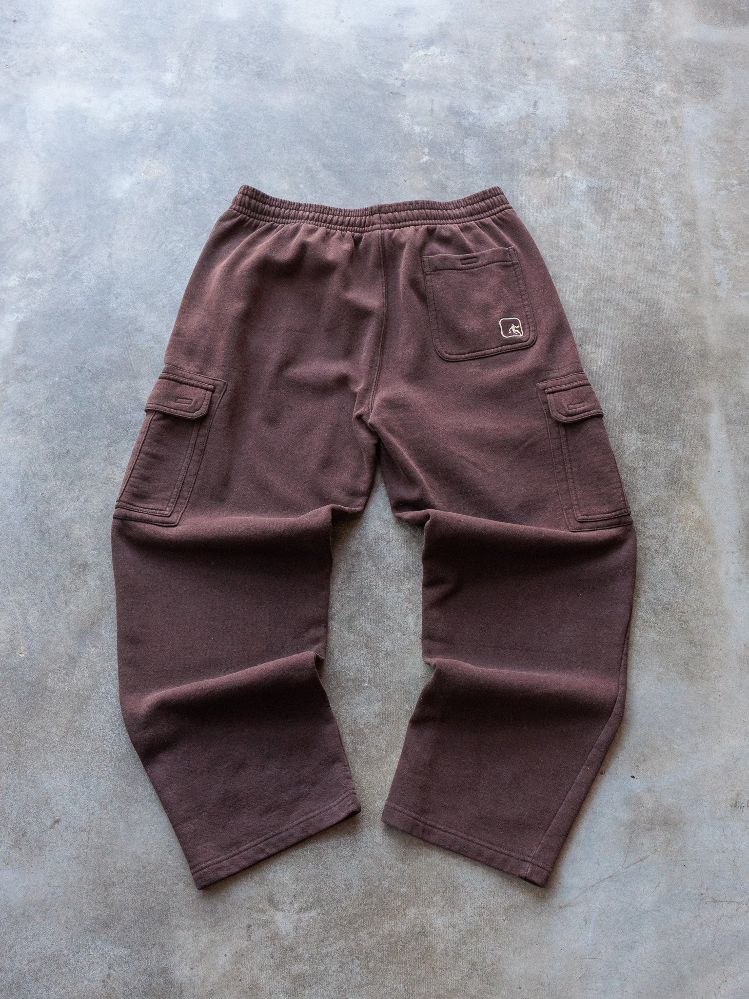 Vintage 00s Brown AND1 Cargo Sweatpants (L)