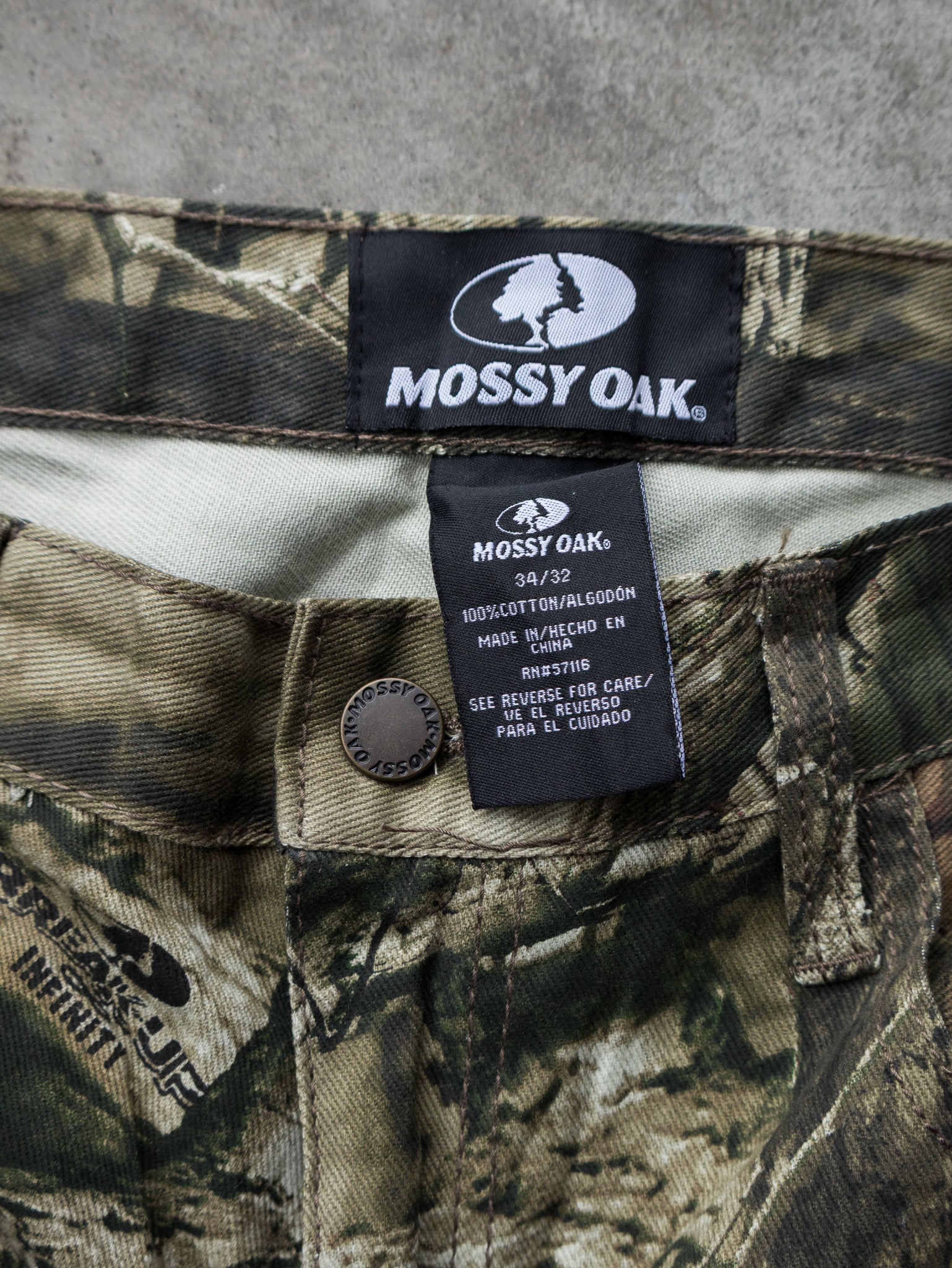 Vintage Mossy Oak Break-Up Infinity Camo Pants (W34)