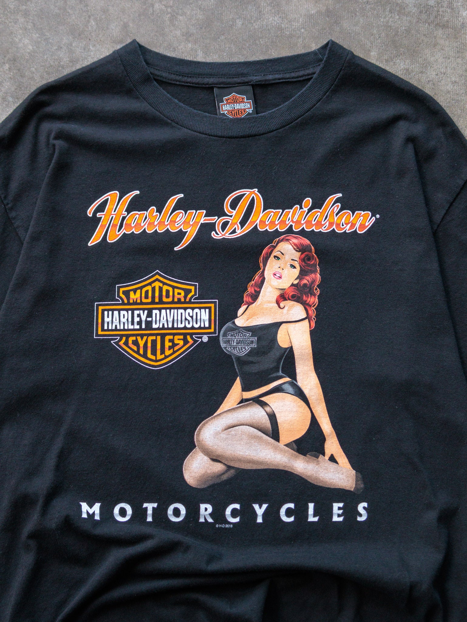 2018 Black Harley-Davidson St. Charles Missouri Tee (L)