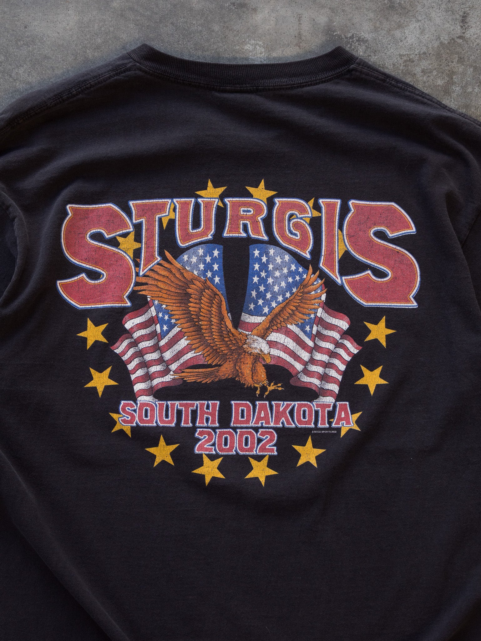 Vintage Sturgis South Dakota 2002 Tee (L)