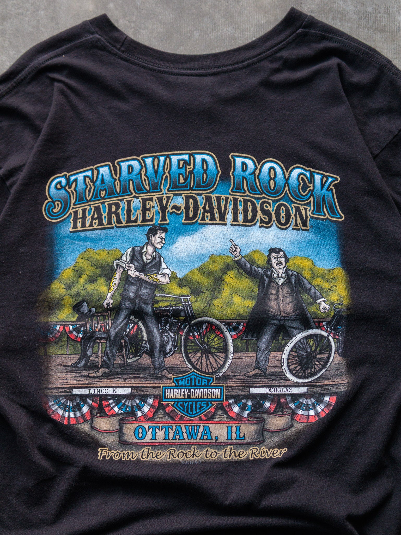 2018 Harley-Davidson "Starved Rock" Ottowa, Illinois Tee (XL)