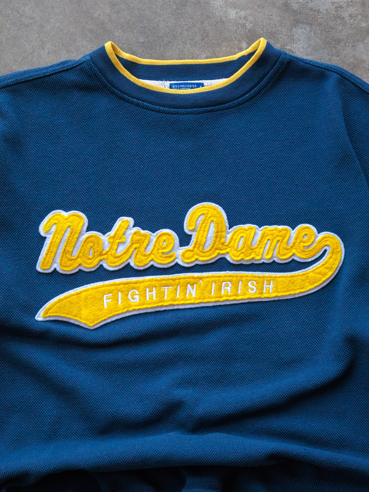 Vintage 90s Starter Notre Dame Fightin' Irish Sweatshirt (L)