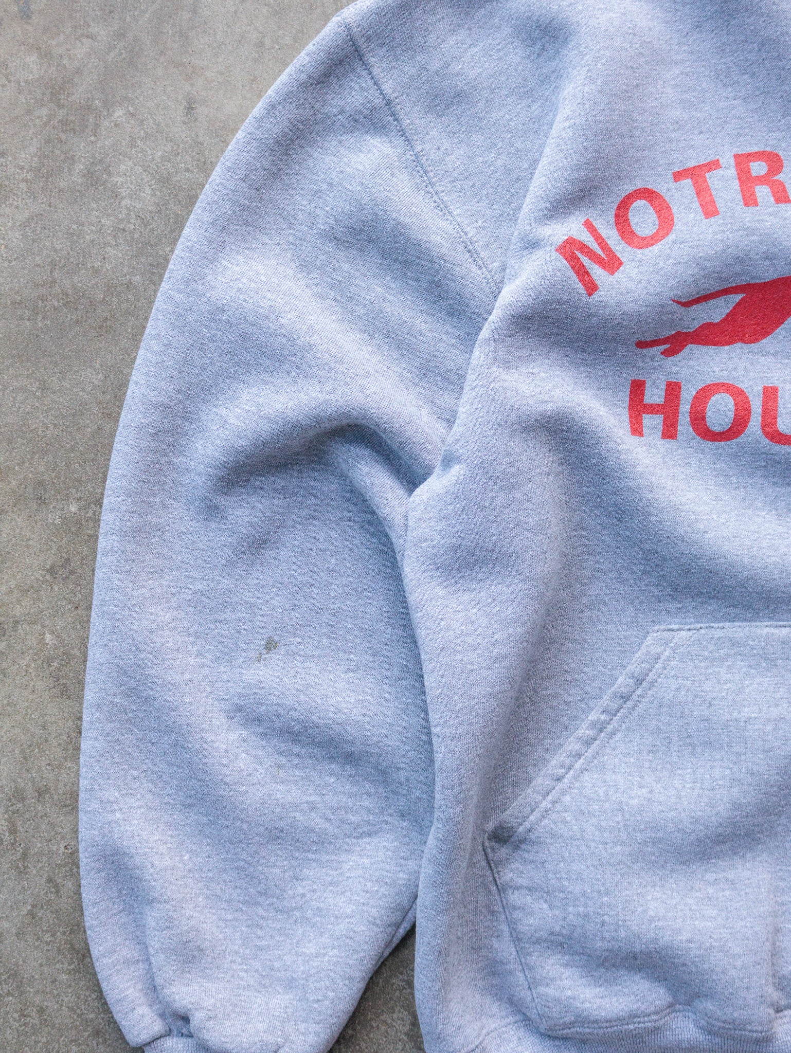 Vintage 90s Russell Athletic Notre Dame Hounds Hoodie (L)