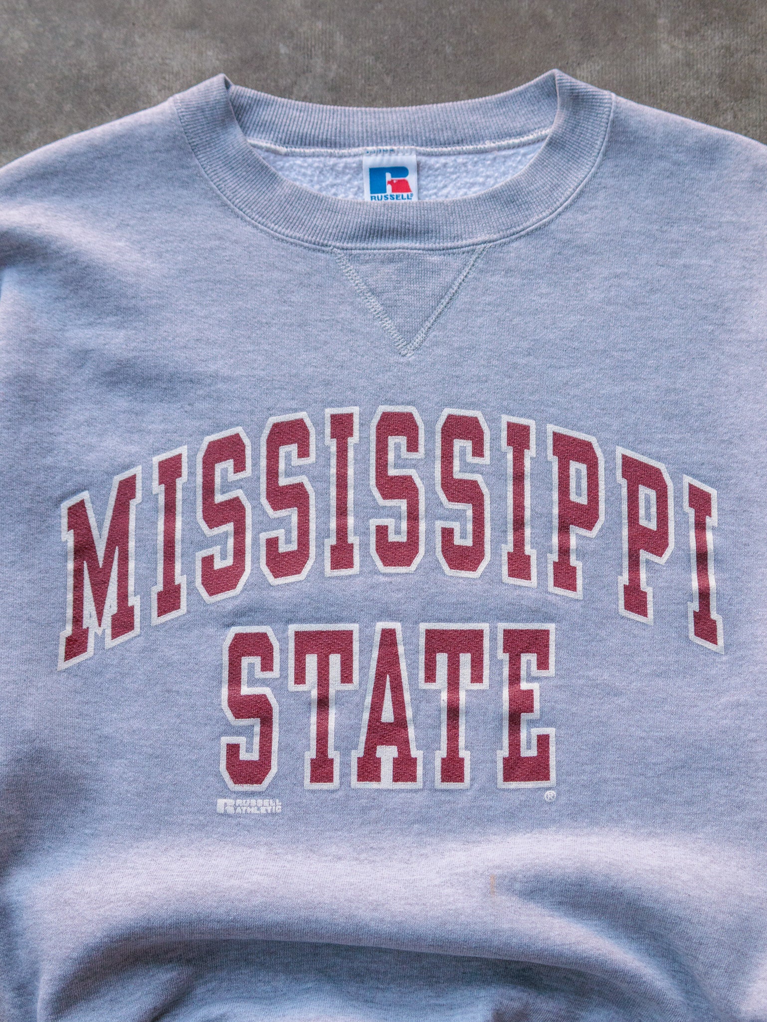 Vintage 90s Russell Athletic Mississippi State Sweatshirt (M)