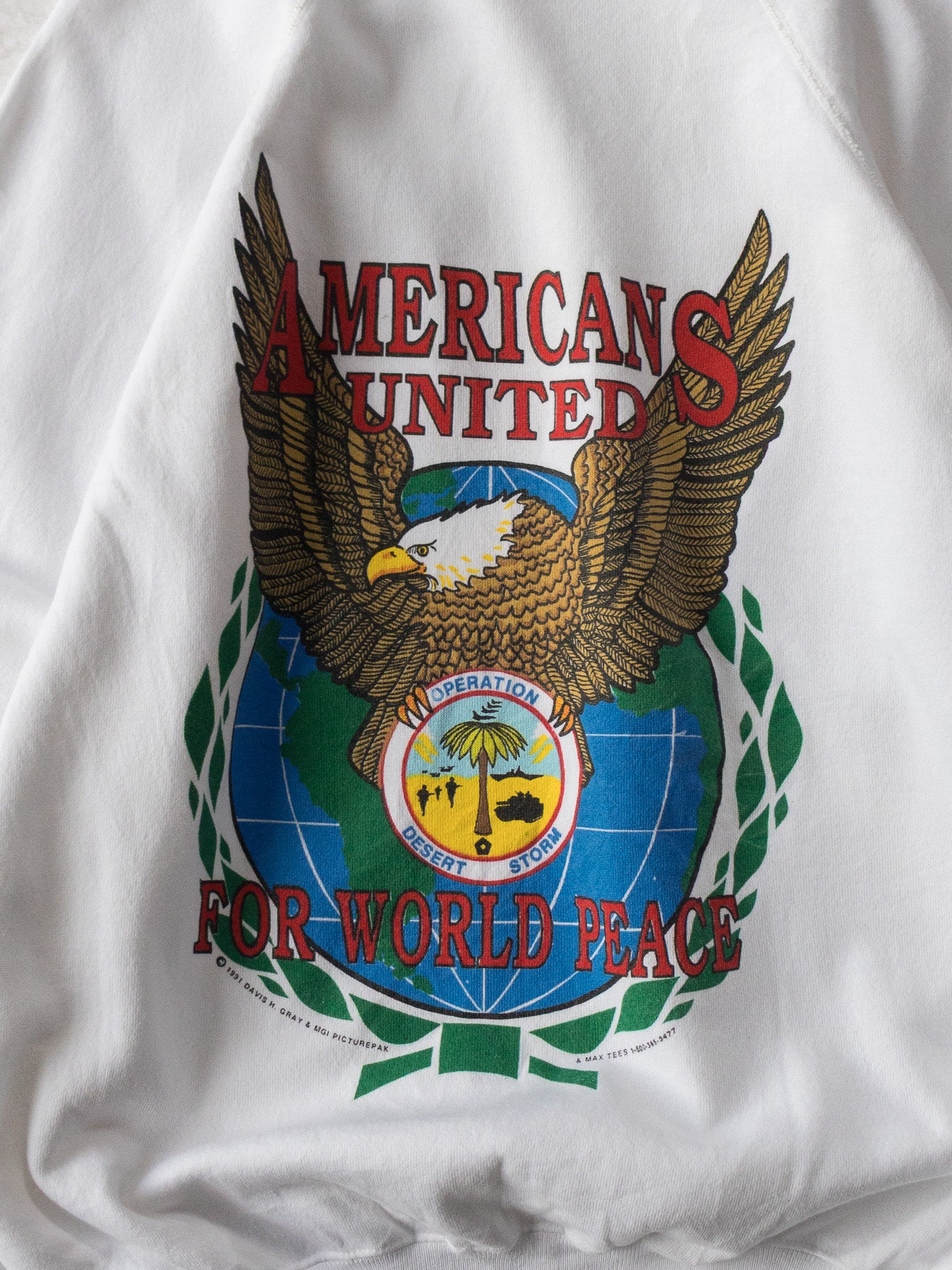 Vintage 1991 Operation Desert Storm Sweatshirt (L)