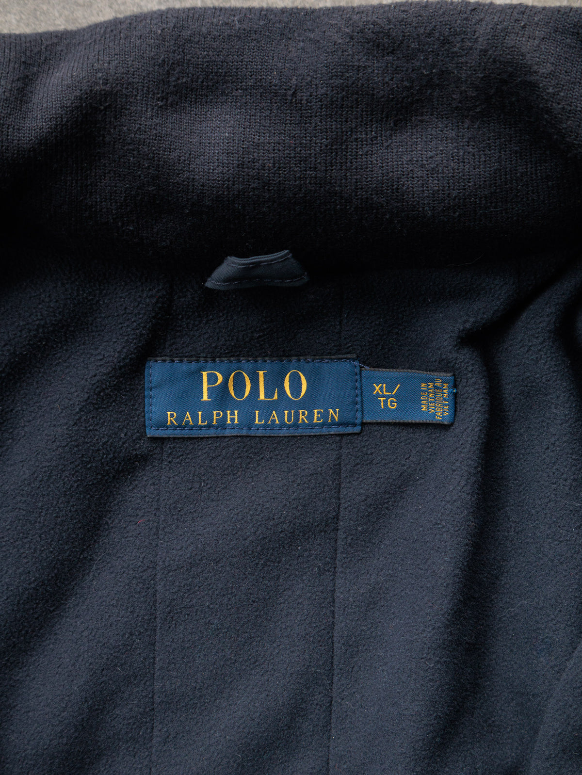 Vintage Navy Polo Ralph Lauren Jacket (XL)