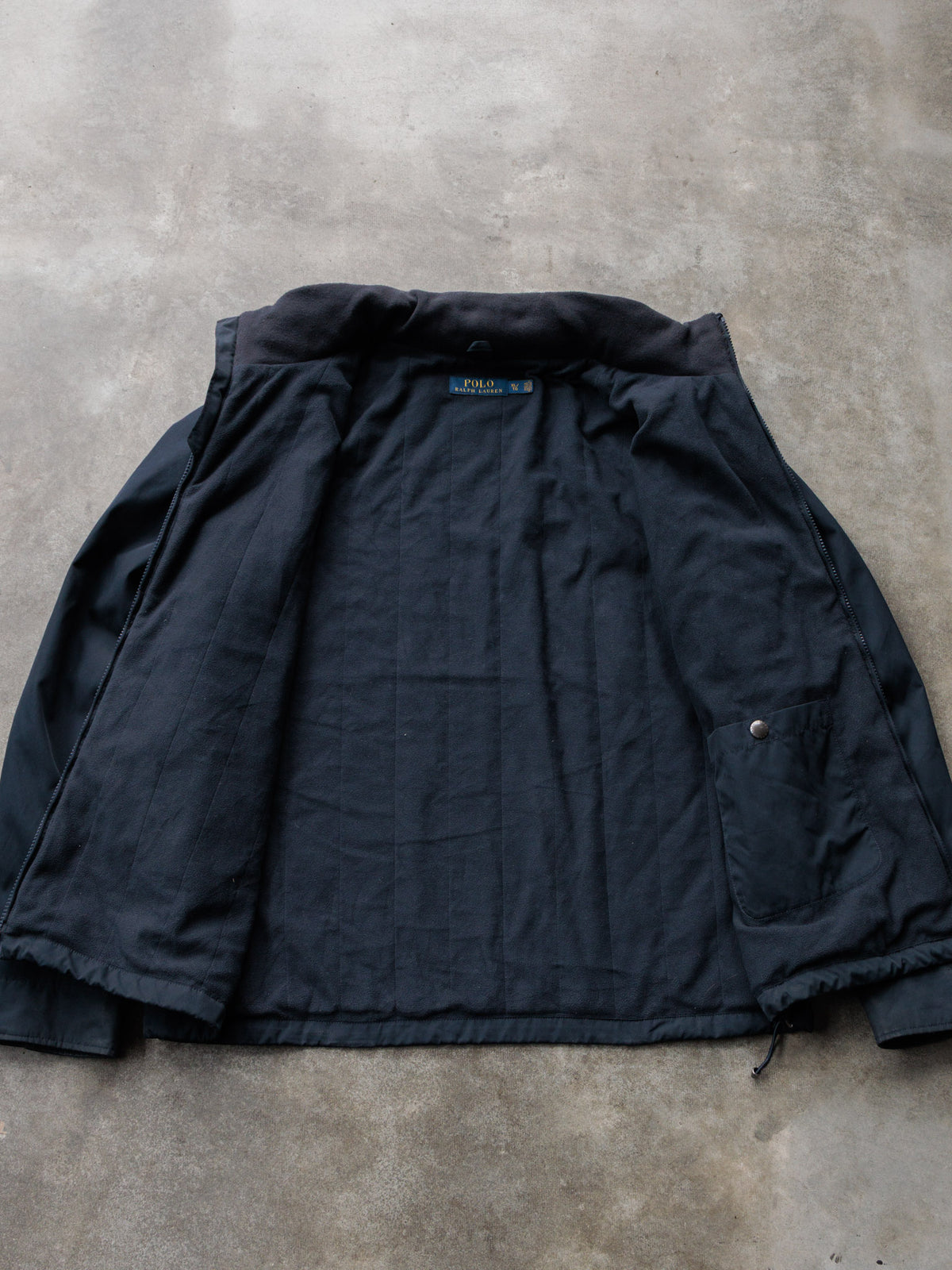 Vintage Navy Polo Ralph Lauren Jacket (XL)
