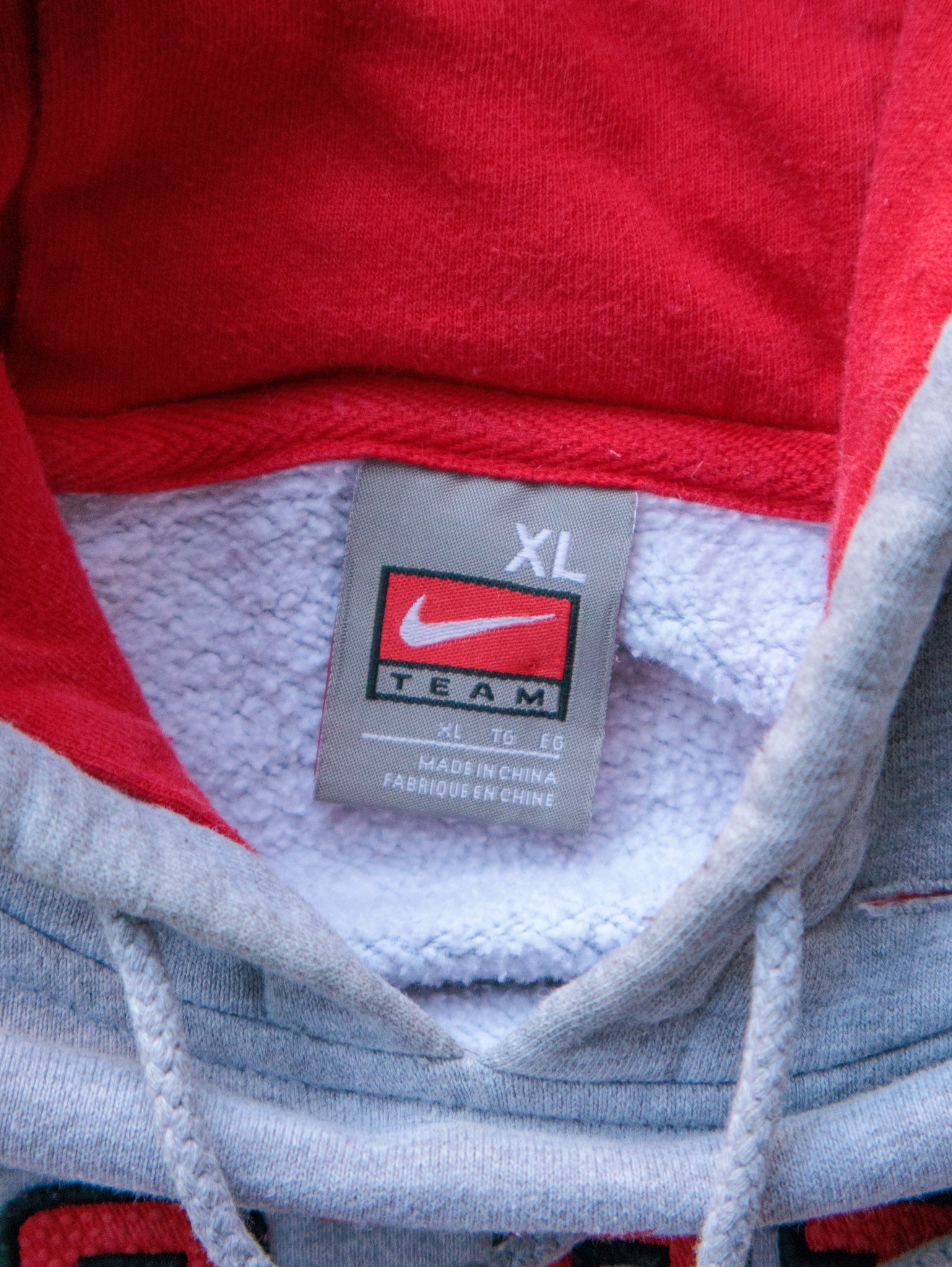 Vintage 00s Grey Nike Ohio State Hoodie (XL)