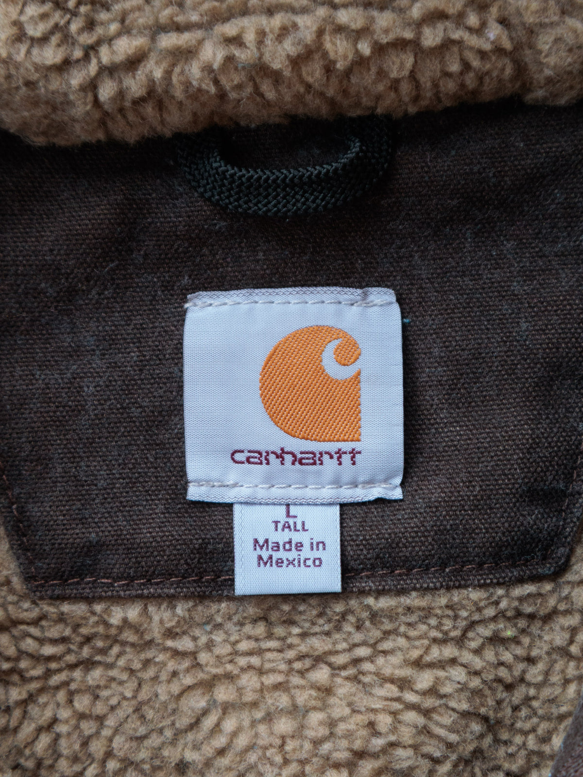 Vintage Carhartt J141 DKB 'Dark Brown' Sierra Jacket (L)
