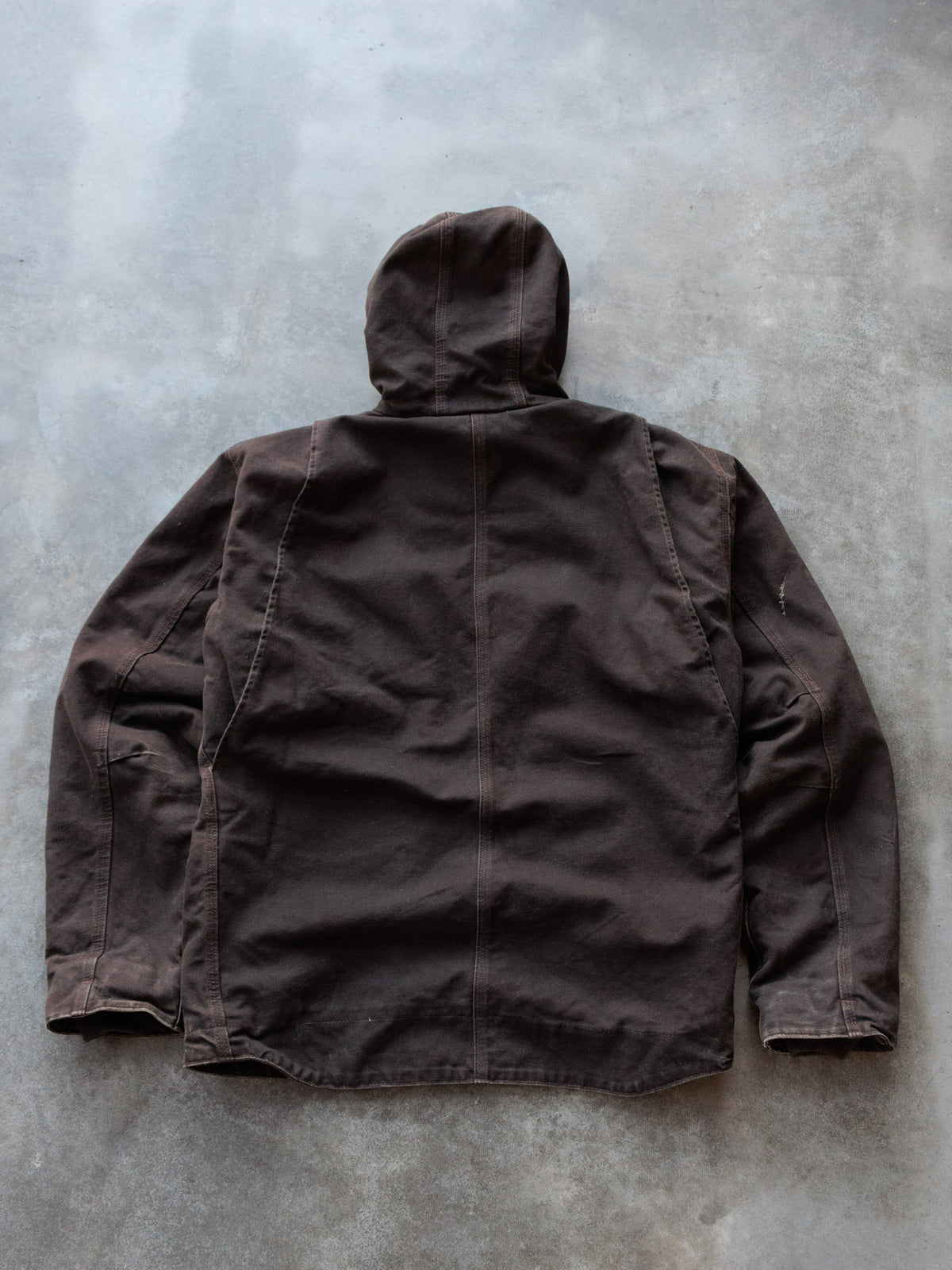 Vintage Carhartt J141 DKB 'Dark Brown' Sierra Jacket (L)
