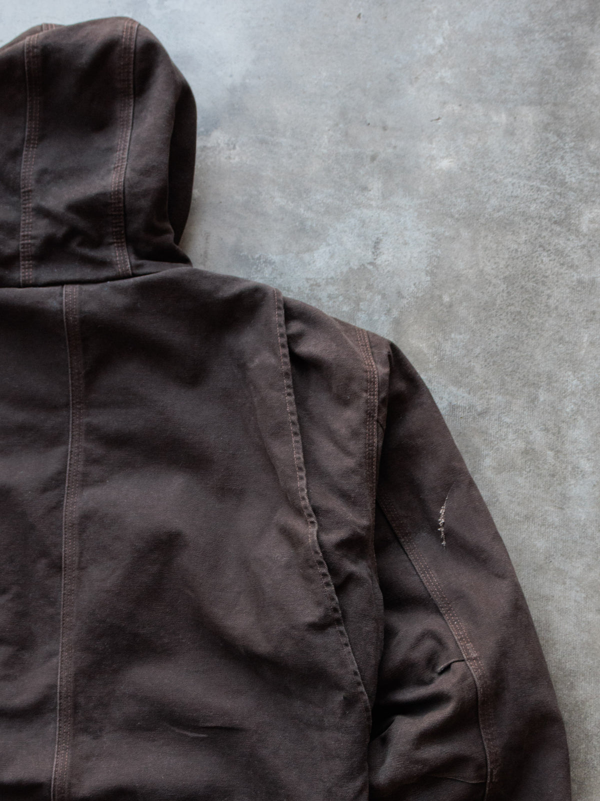 Vintage Carhartt J141 DKB 'Dark Brown' Sierra Jacket (L)