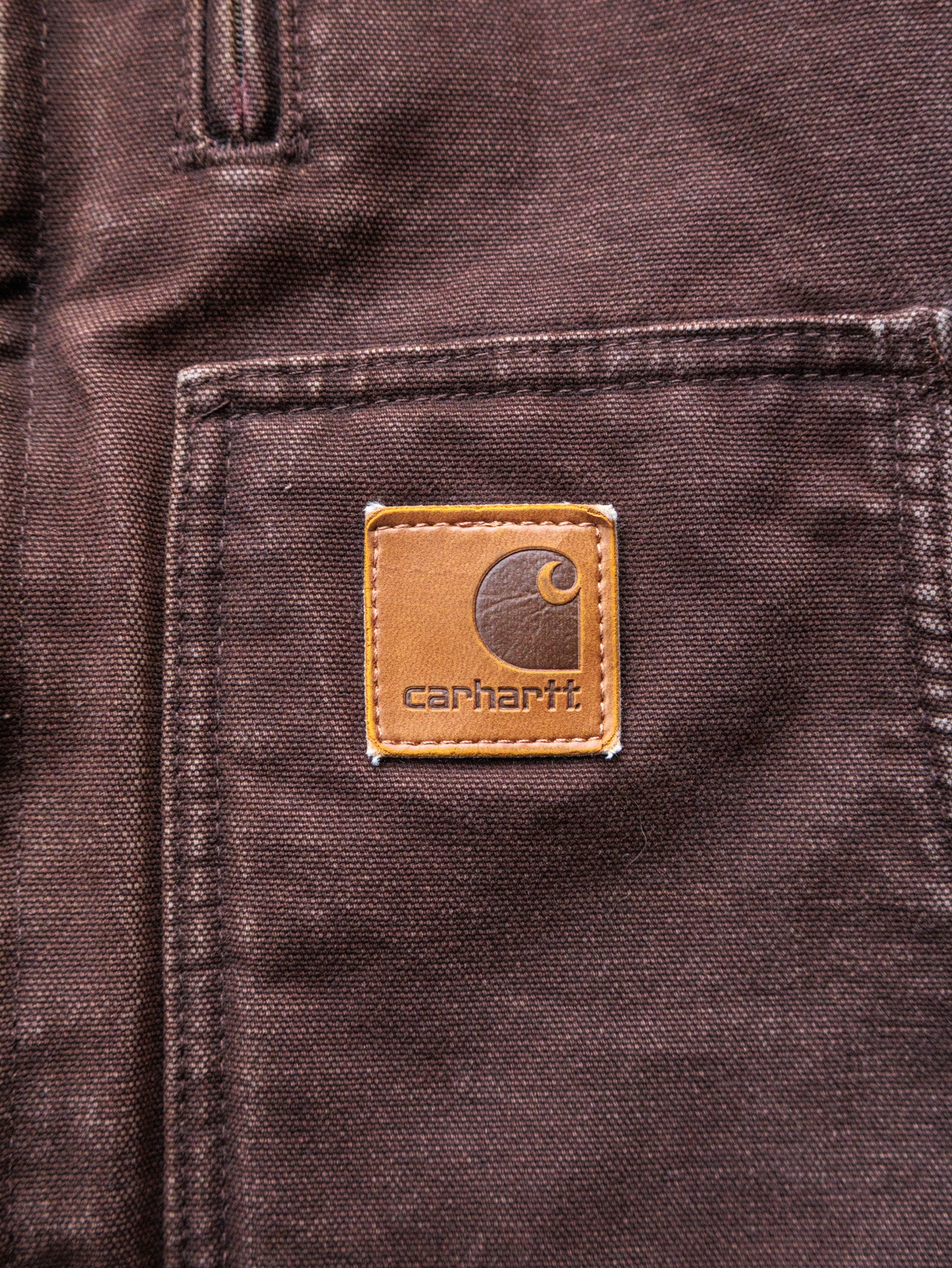 Vintage 00s Brown Carhartt Sandstone Ridge Coat Jacket (L)