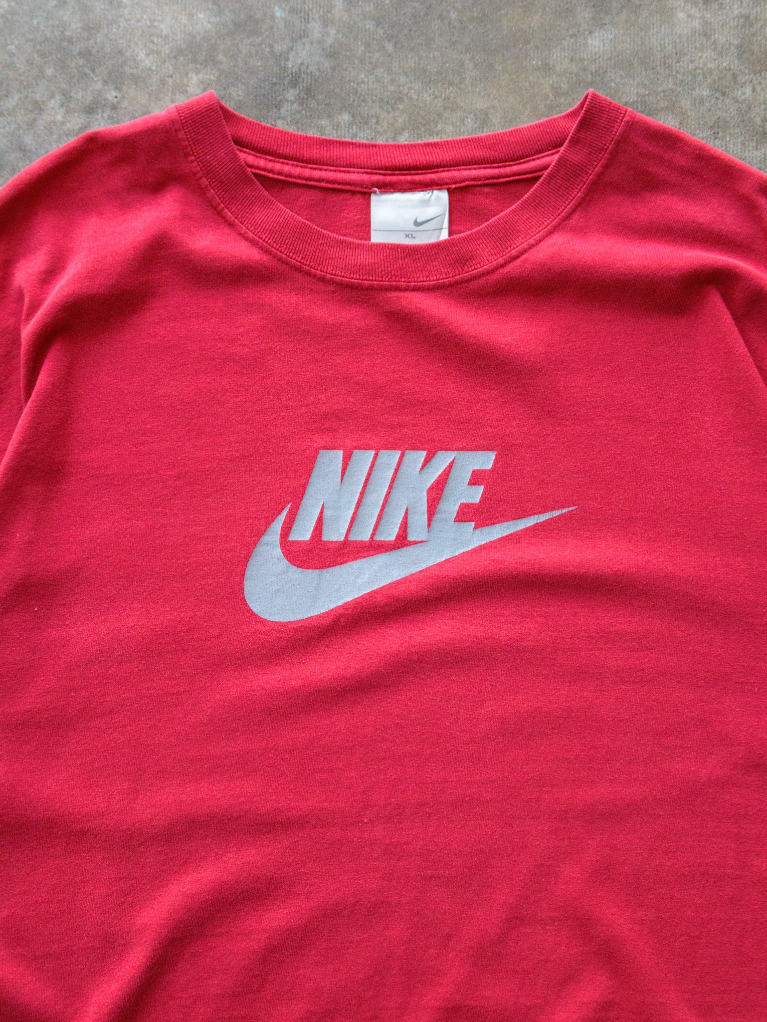Vintage 00s Red Nike Tee (XL)