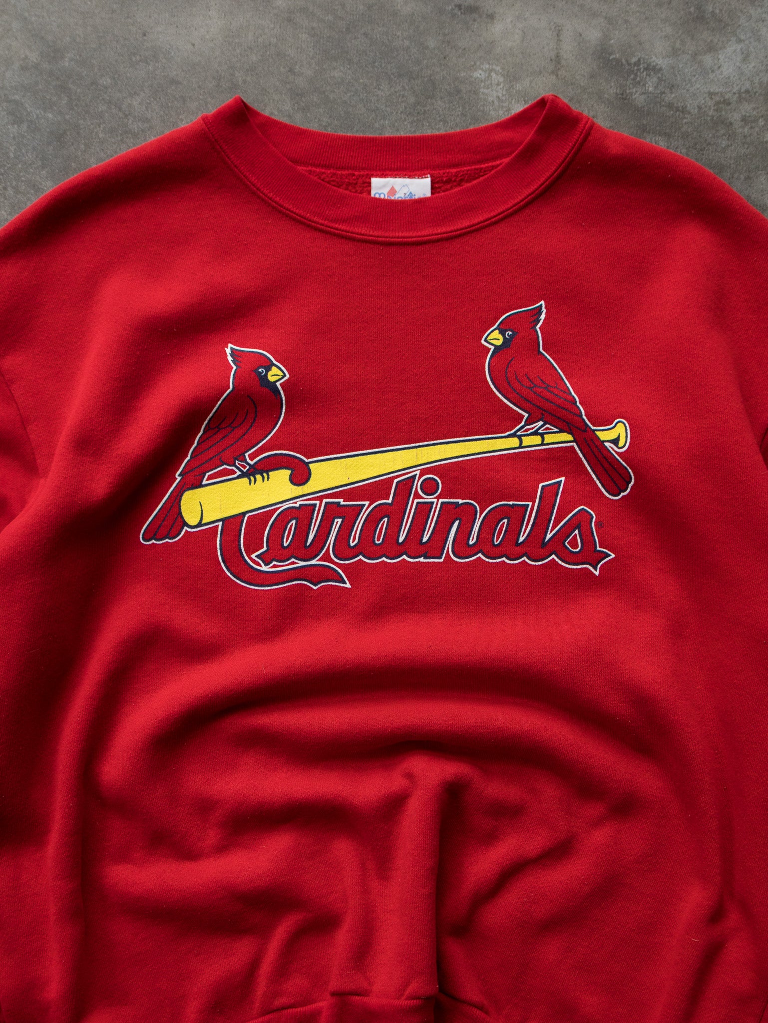 Vintage 90s Red St. Louis Cardinals Sweatshirt (L)