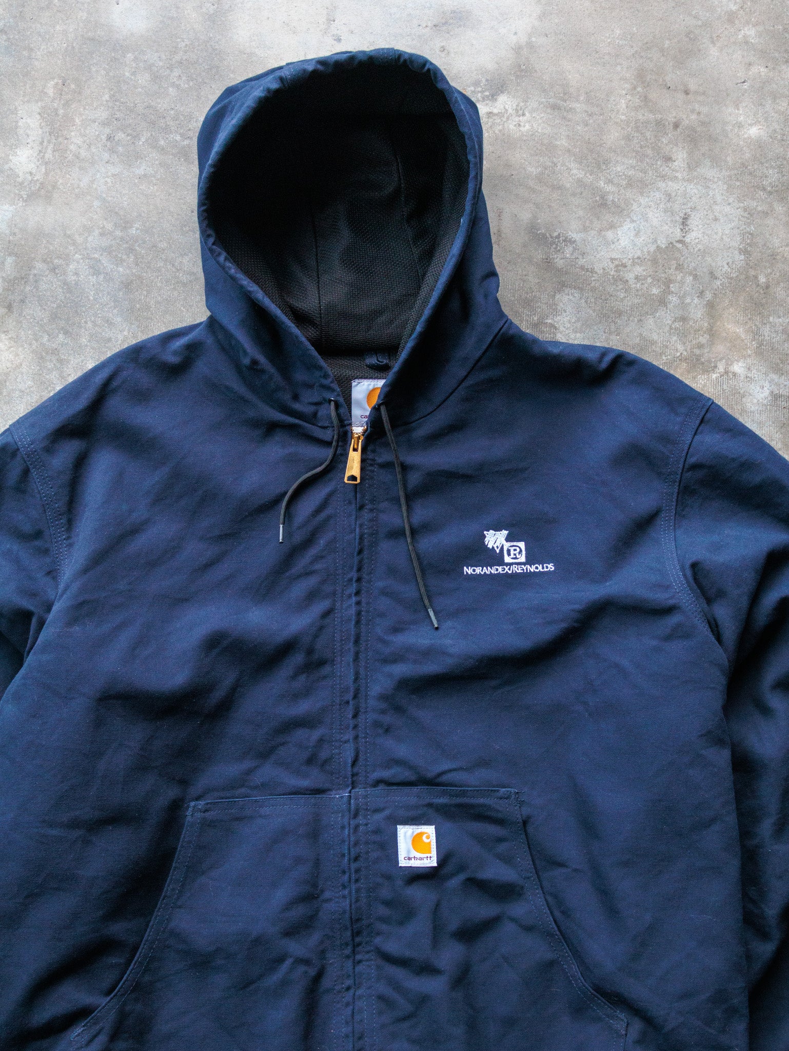 Vintage 00s Navy Carhartt Jacket (2XL)