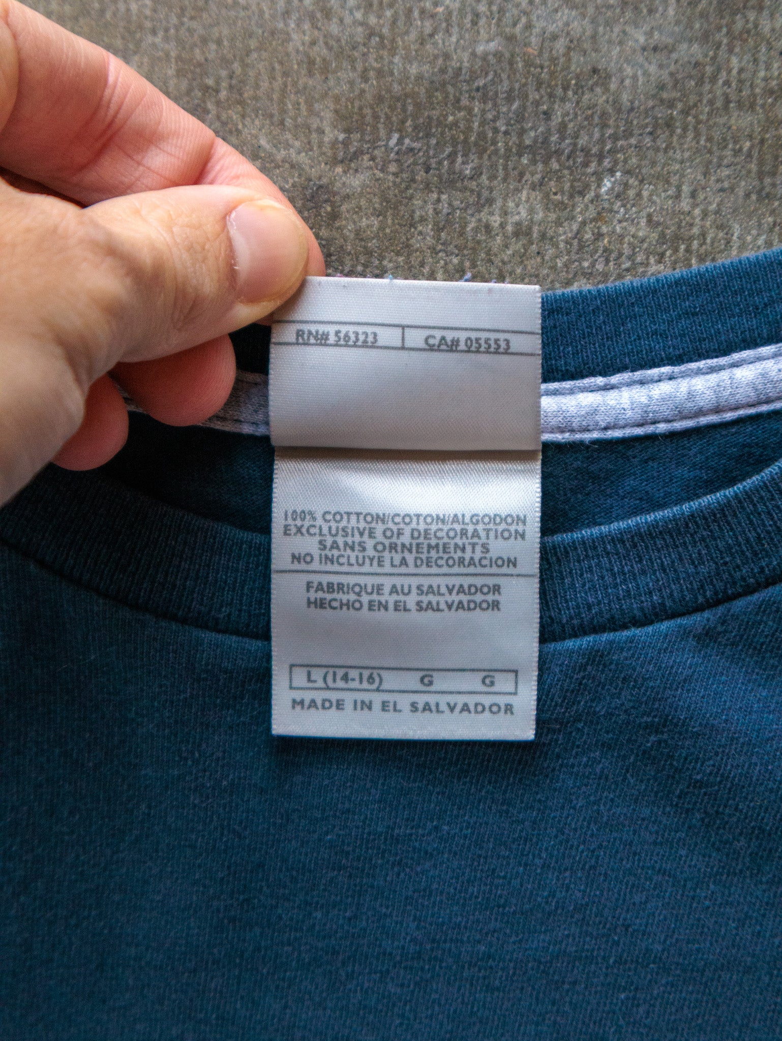 Vintage 00s Teal Nike Athletics Tee (14-16Y)