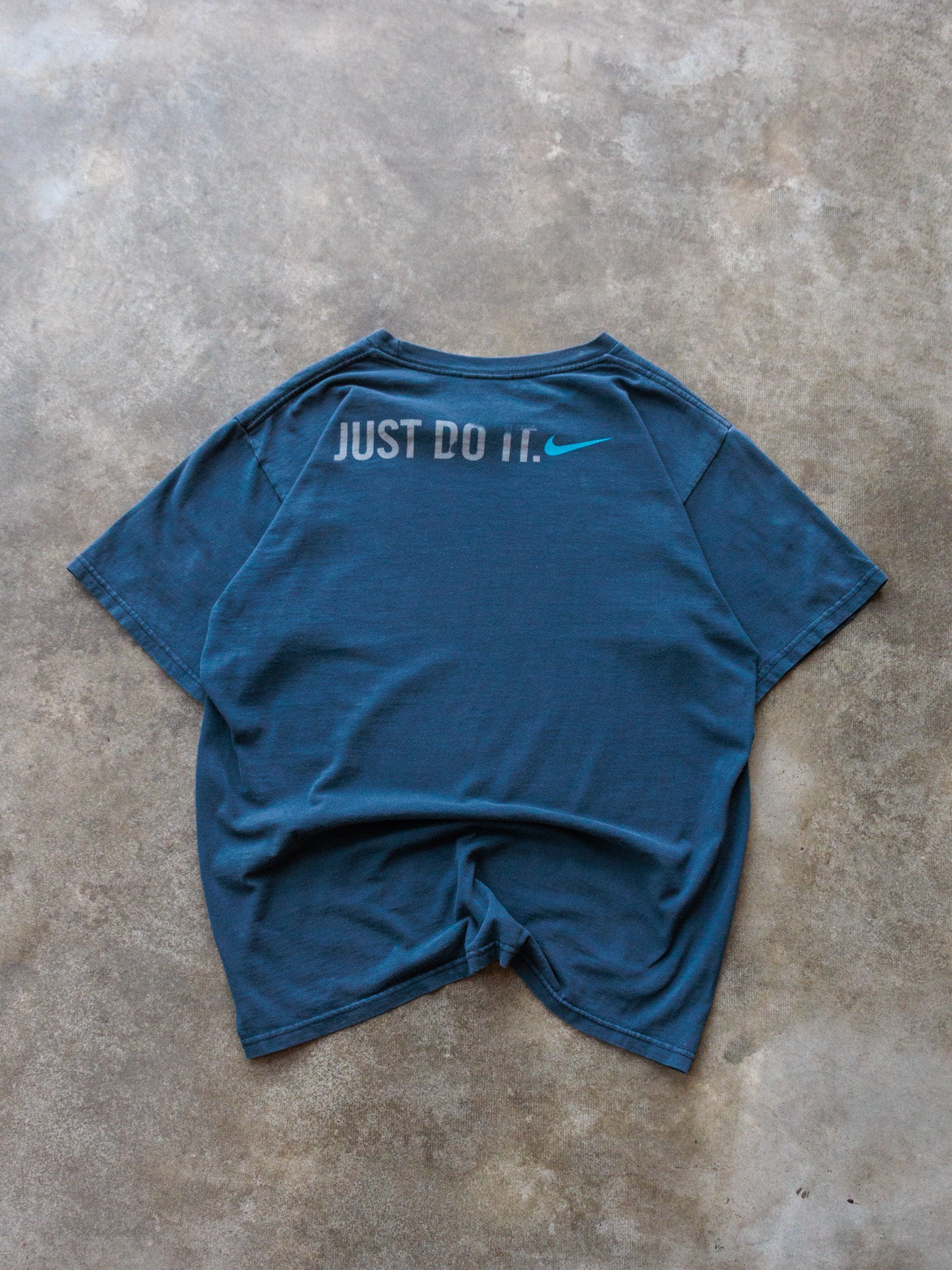 Vintage 00s Teal Nike Athletics Tee (14-16Y)