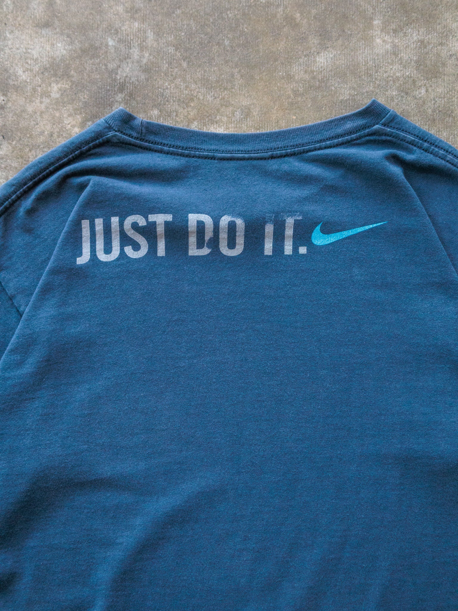 Vintage 00s Teal Nike Athletics Tee (14-16Y)