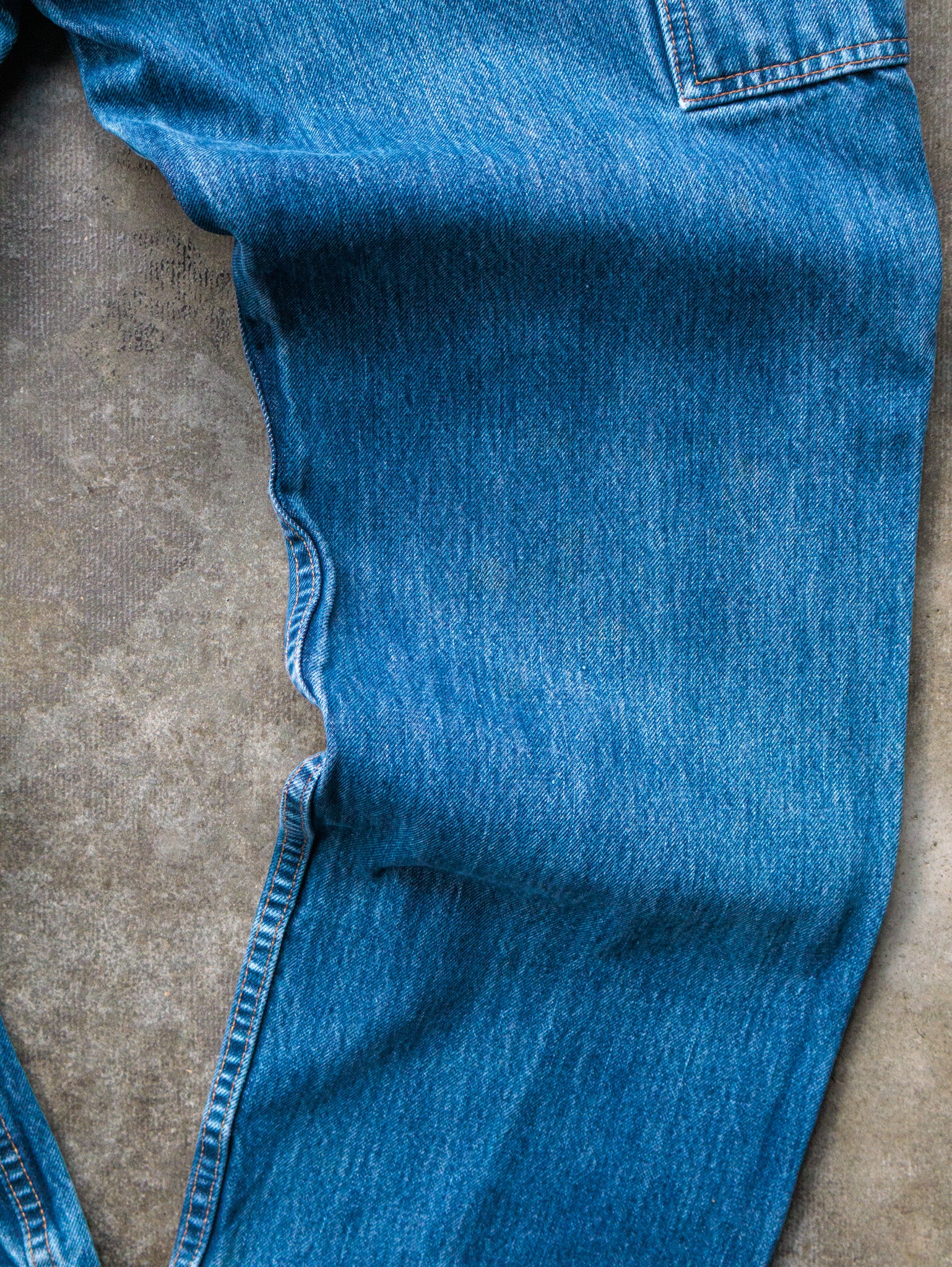 Vintage Blue Carhartt Double Knee Carpenter Jeans (W36)