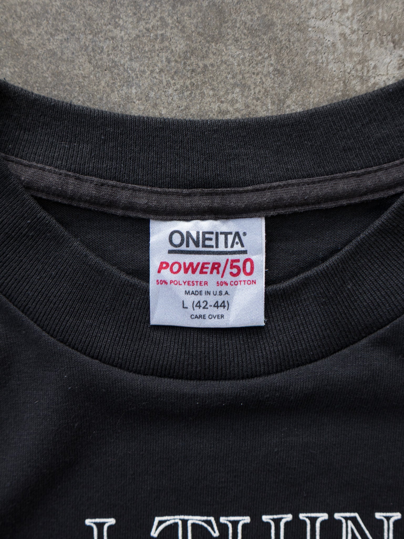 Vintage 1989 I Think I’m Having Stress! Zebra Tee (L)