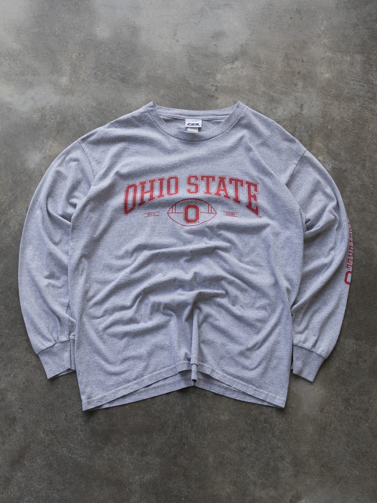 Vintage Ohio State Football Long Sleeve (XL)