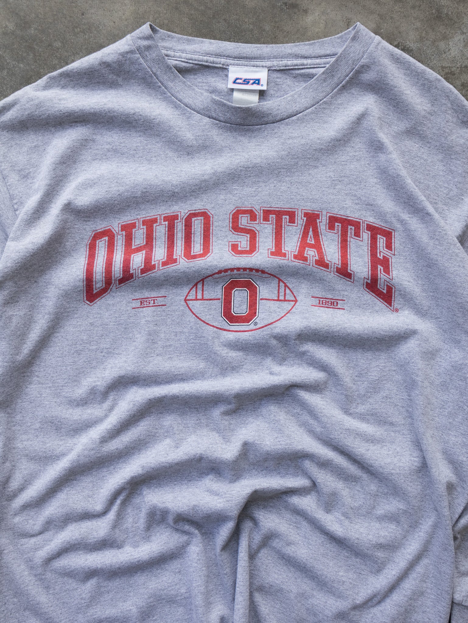 Vintage Ohio State Football Long Sleeve (XL)