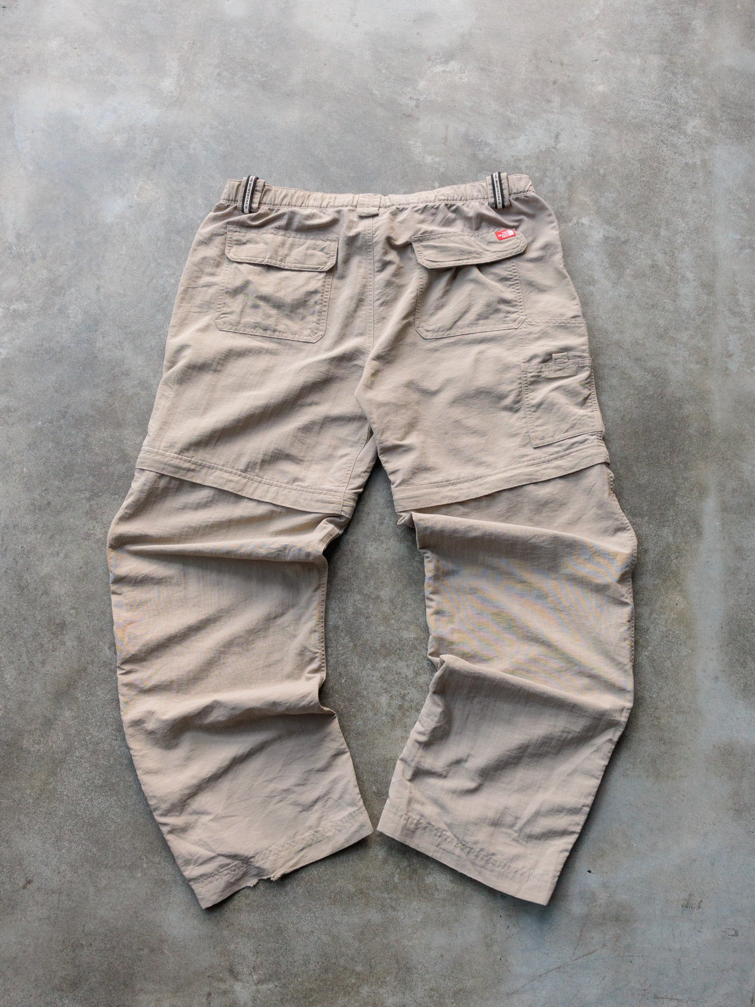 Vintage Beige The North Face Convertible Cargo Pants (L)