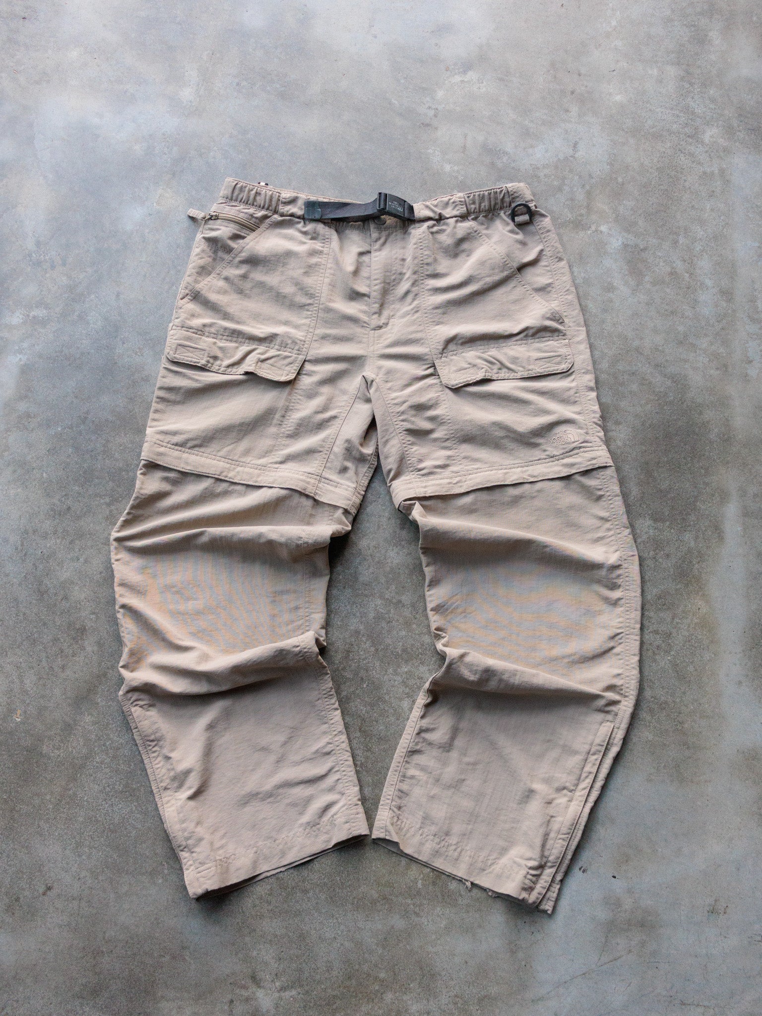 Vintage Beige The North Face Convertible Cargo Pants (L)
