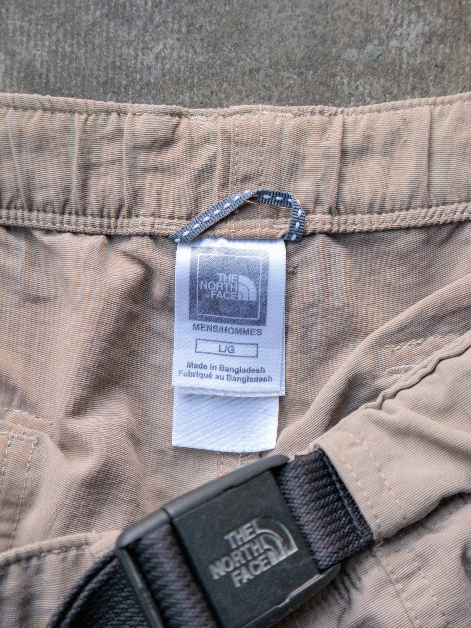 Vintage Beige The North Face Convertible Cargo Pants (L)