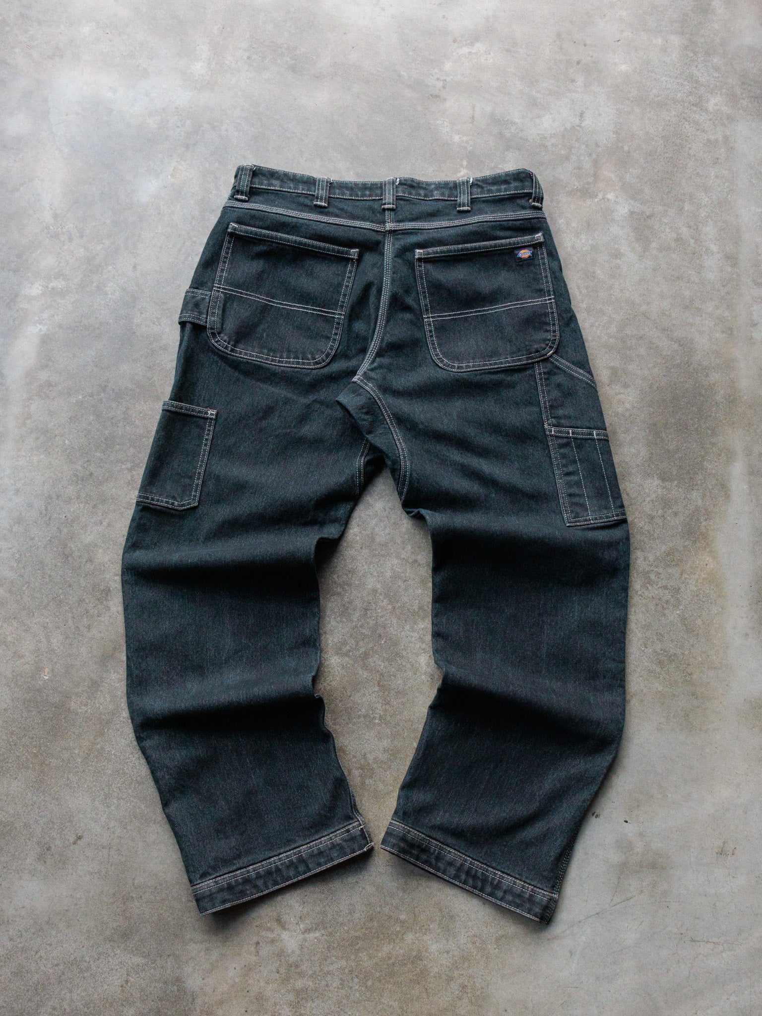 Dark Wash Dickies Carpenter Jeans (W34)