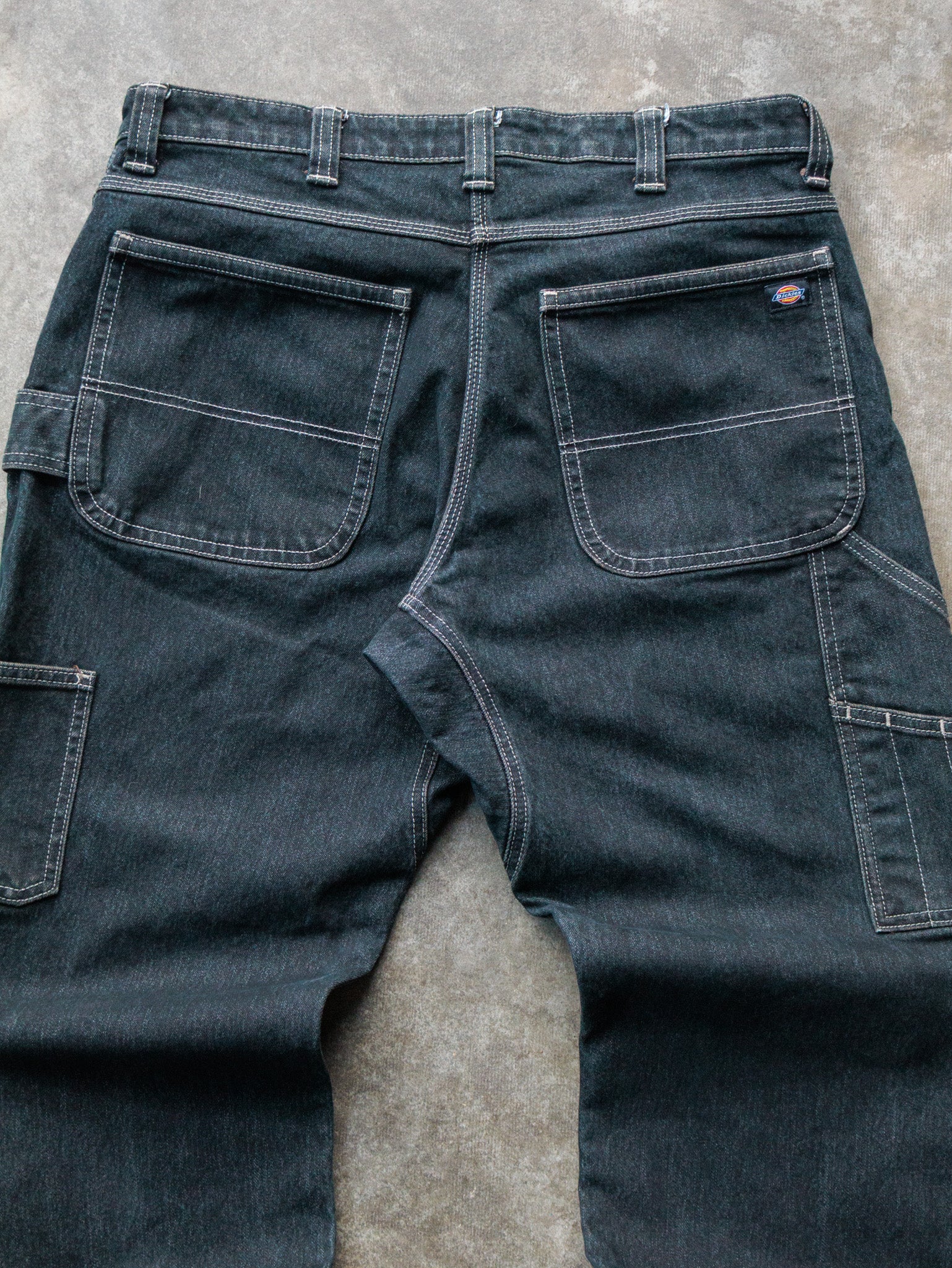Dark Wash Dickies Carpenter Jeans (W34)