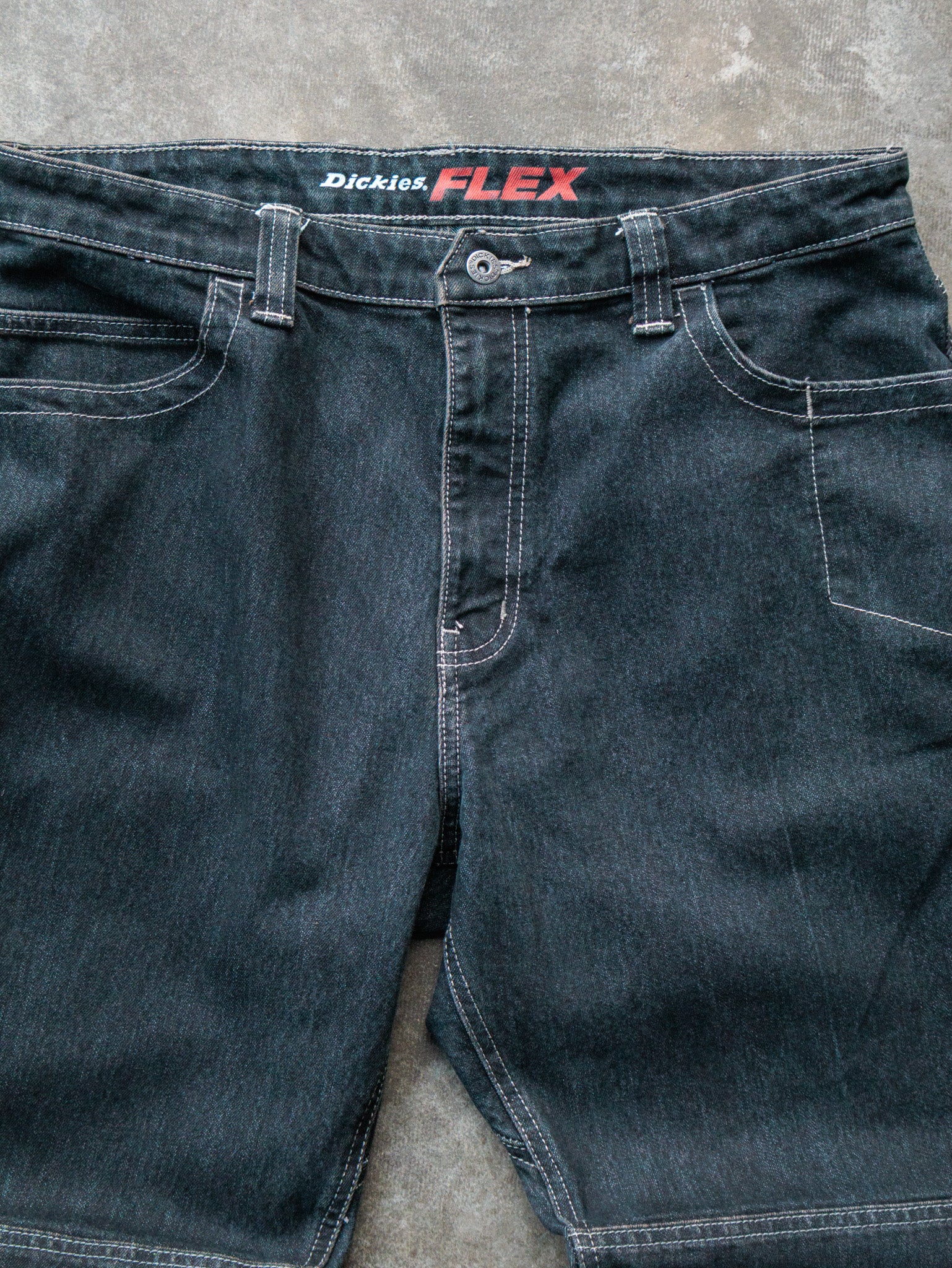 Dark Wash Dickies Carpenter Jeans (W34)