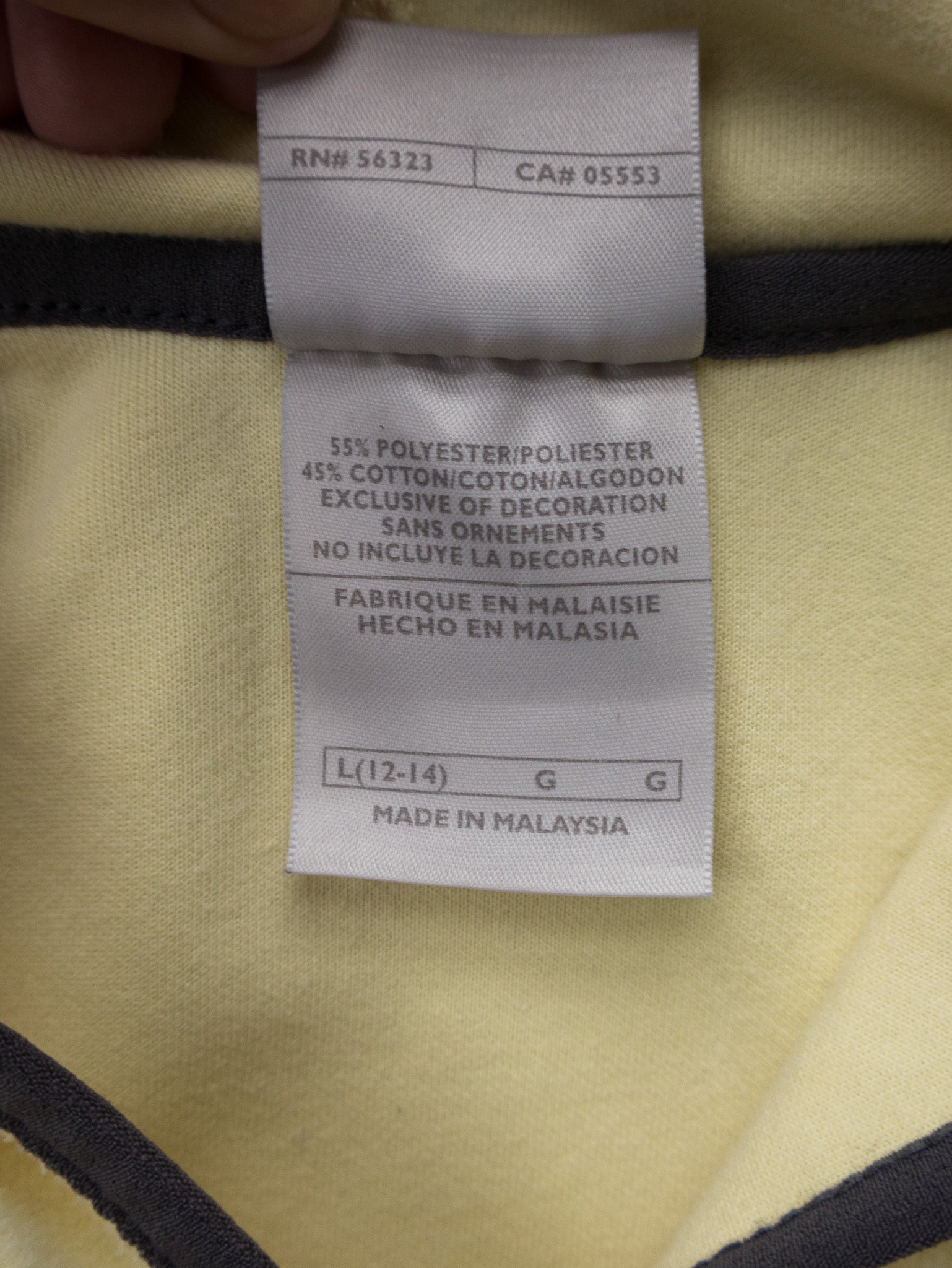 Vintage 00s Yellow Nike Athletics Fleece Hoodie (12-14Y)