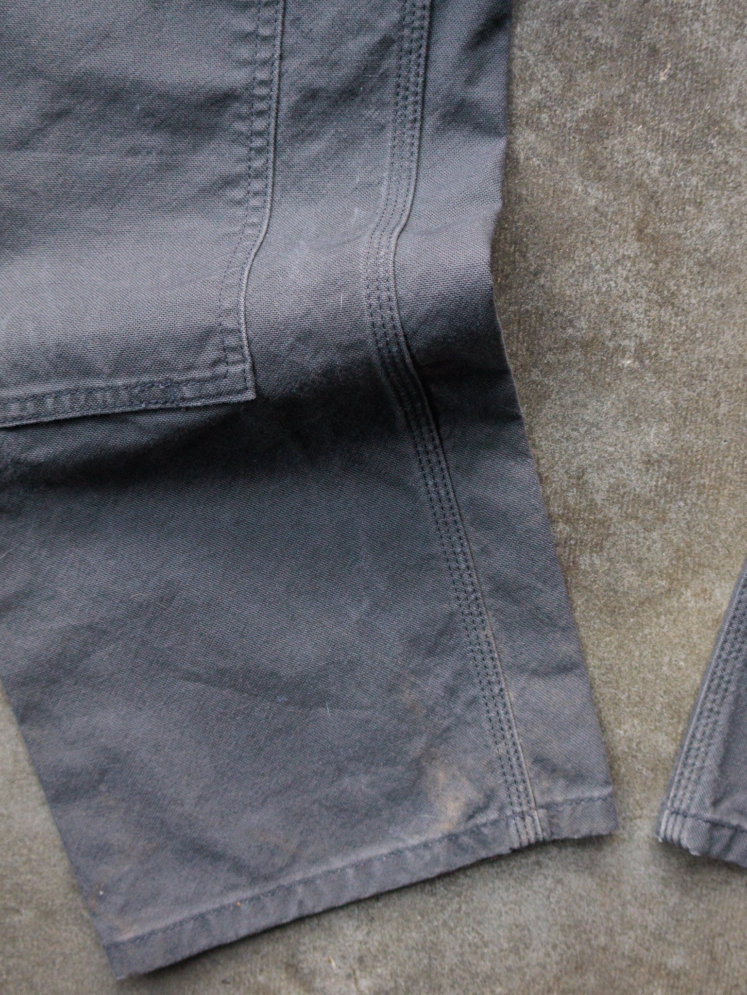 Vintage Grey Carhartt Double Knee Carpenter Pants (W36)