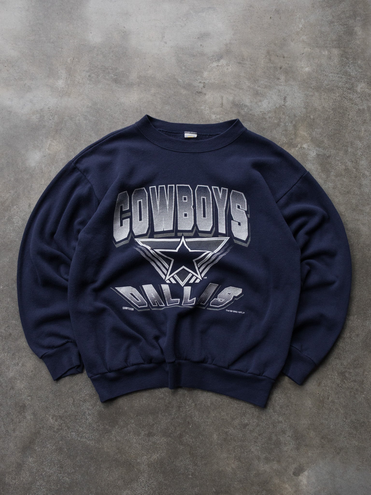 Vintage 1993 Navy Dallas Cowboys Sweatshirt (L)