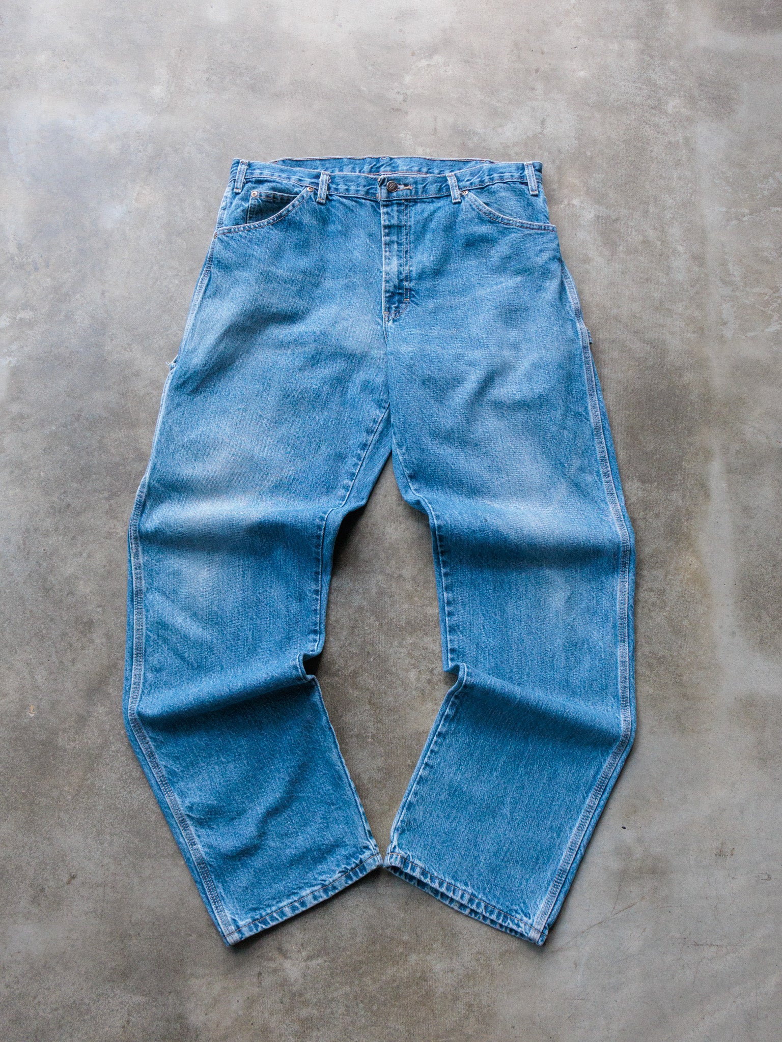 Light Wash Dickies Carpenter Jeans (W36)