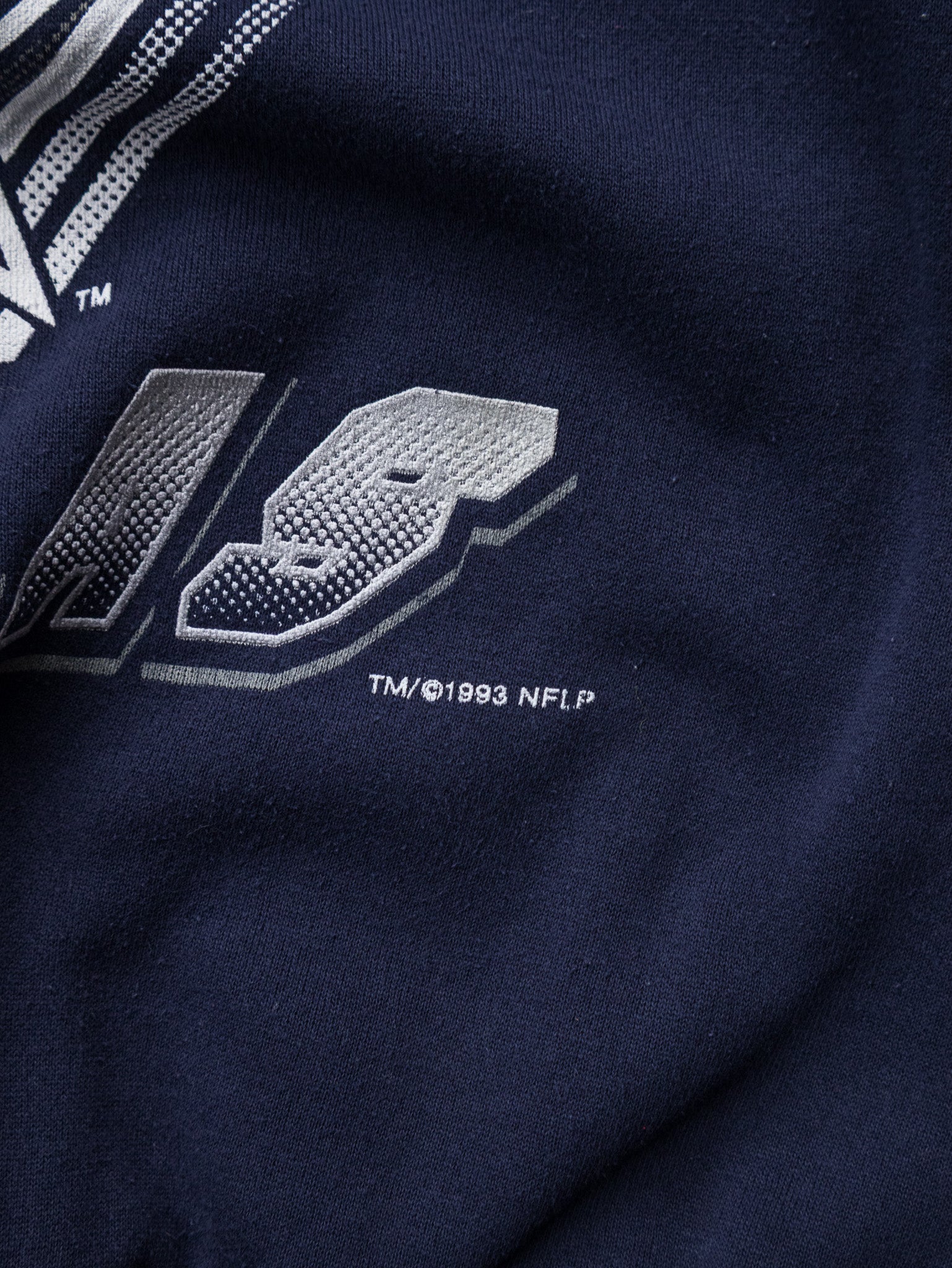 Vintage 1993 Navy Dallas Cowboys Sweatshirt (L)