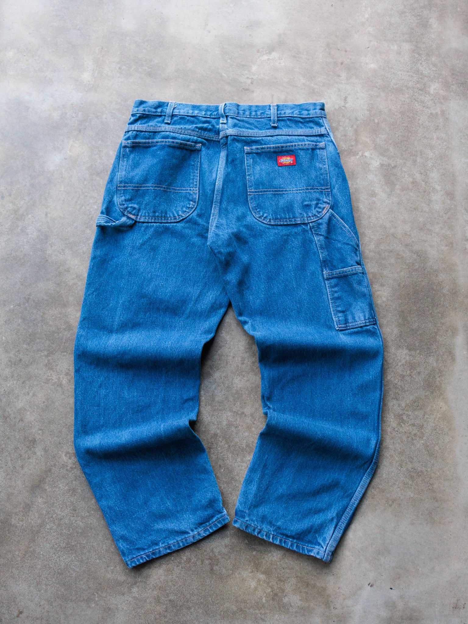 Vintage Blue Dickies Carpenter Pants (W34)
