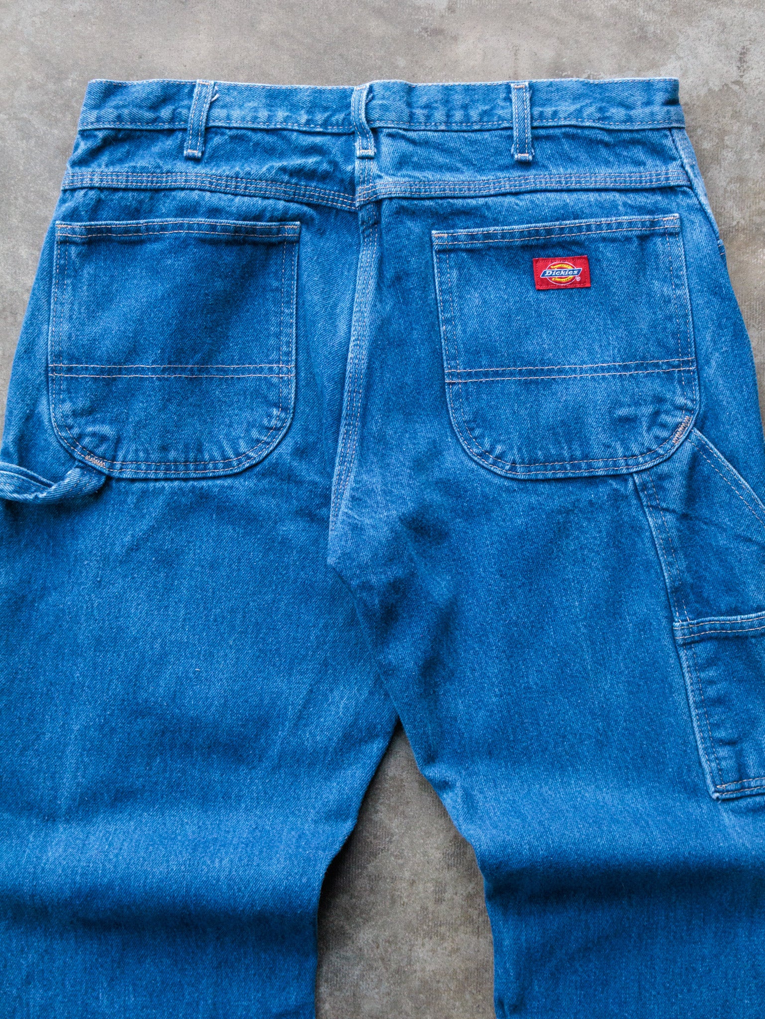Vintage Blue Dickies Carpenter Pants (W34)