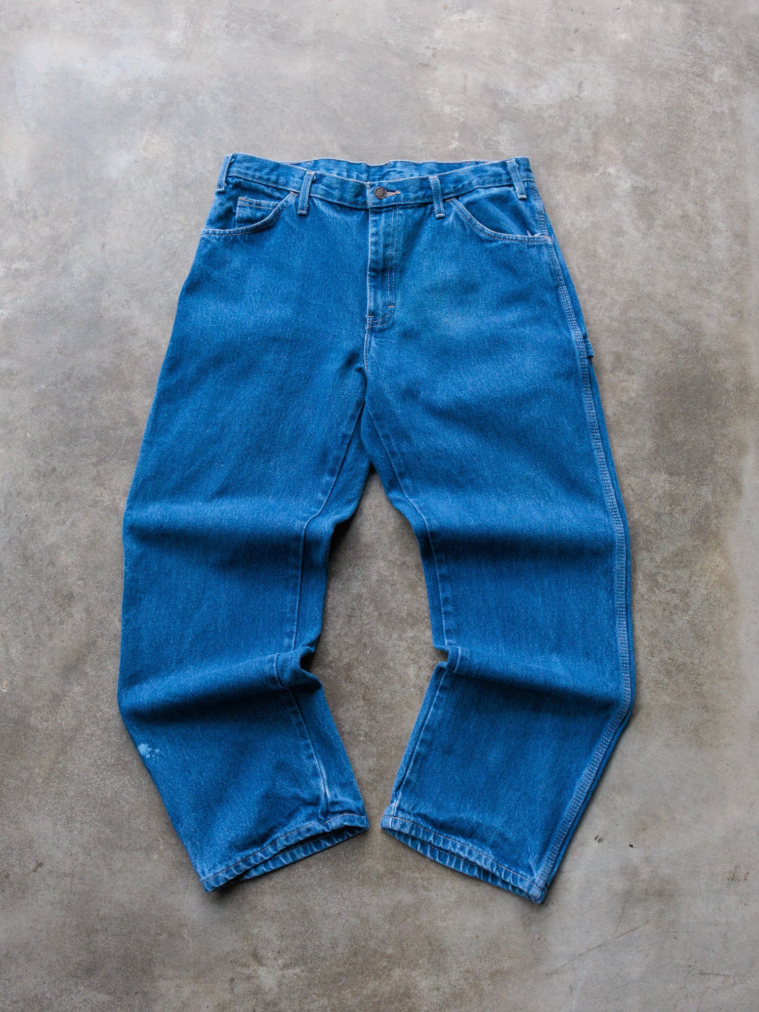 Vintage Blue Dickies Carpenter Pants (W34)