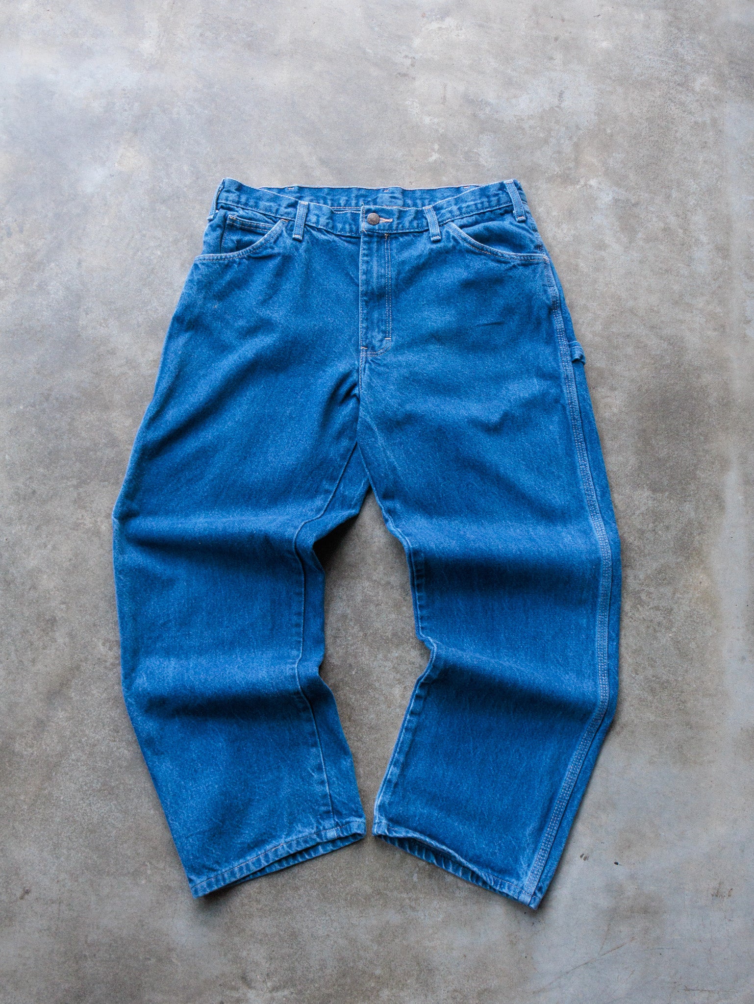 Blue Dickies Carpenter Jeans (W34)